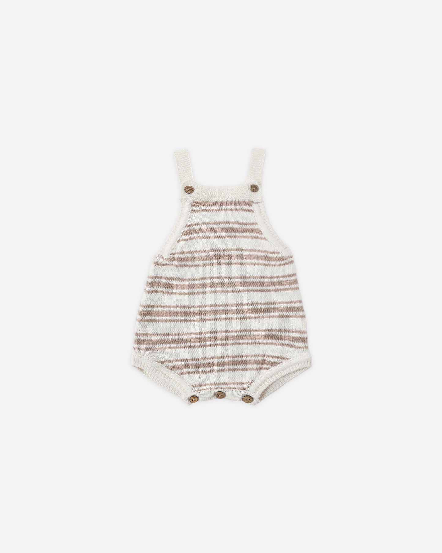 Tatum Romper Oat Stripe - Rylee + Cru | Kids Clothes | Trendy Baby Clothes | Modern Infant Outfits |