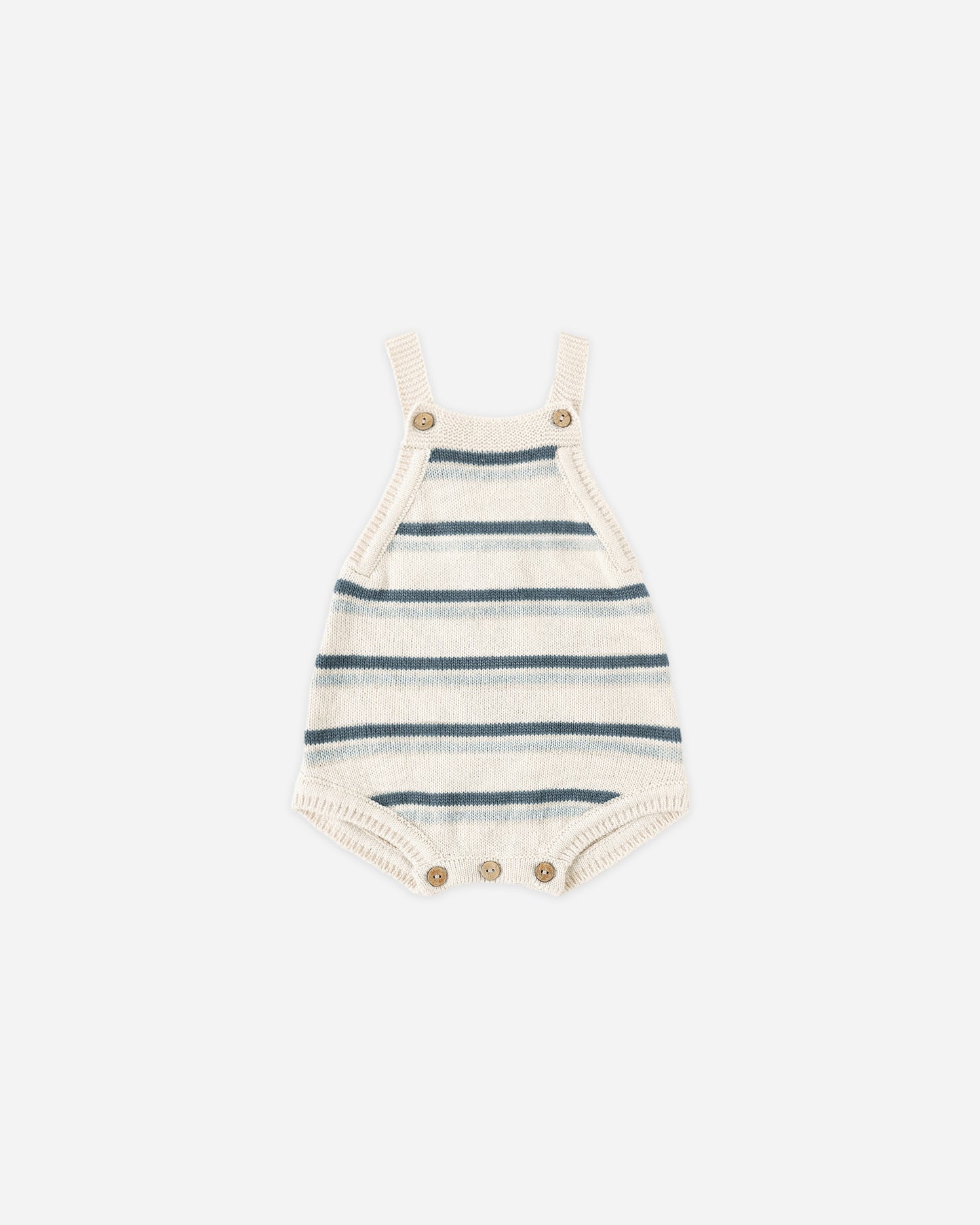 Tatum Romper || Blue Stripe - Rylee + Cru | Kids Clothes | Trendy Baby Clothes | Modern Infant Outfits |