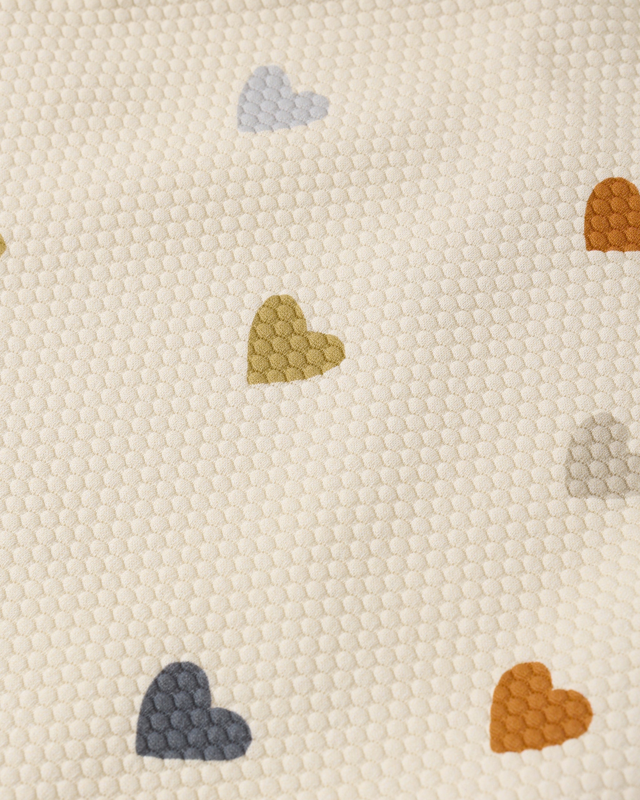 Scoop Back One-Piece Swimsuit Confetti Hearts – Quincy Mae