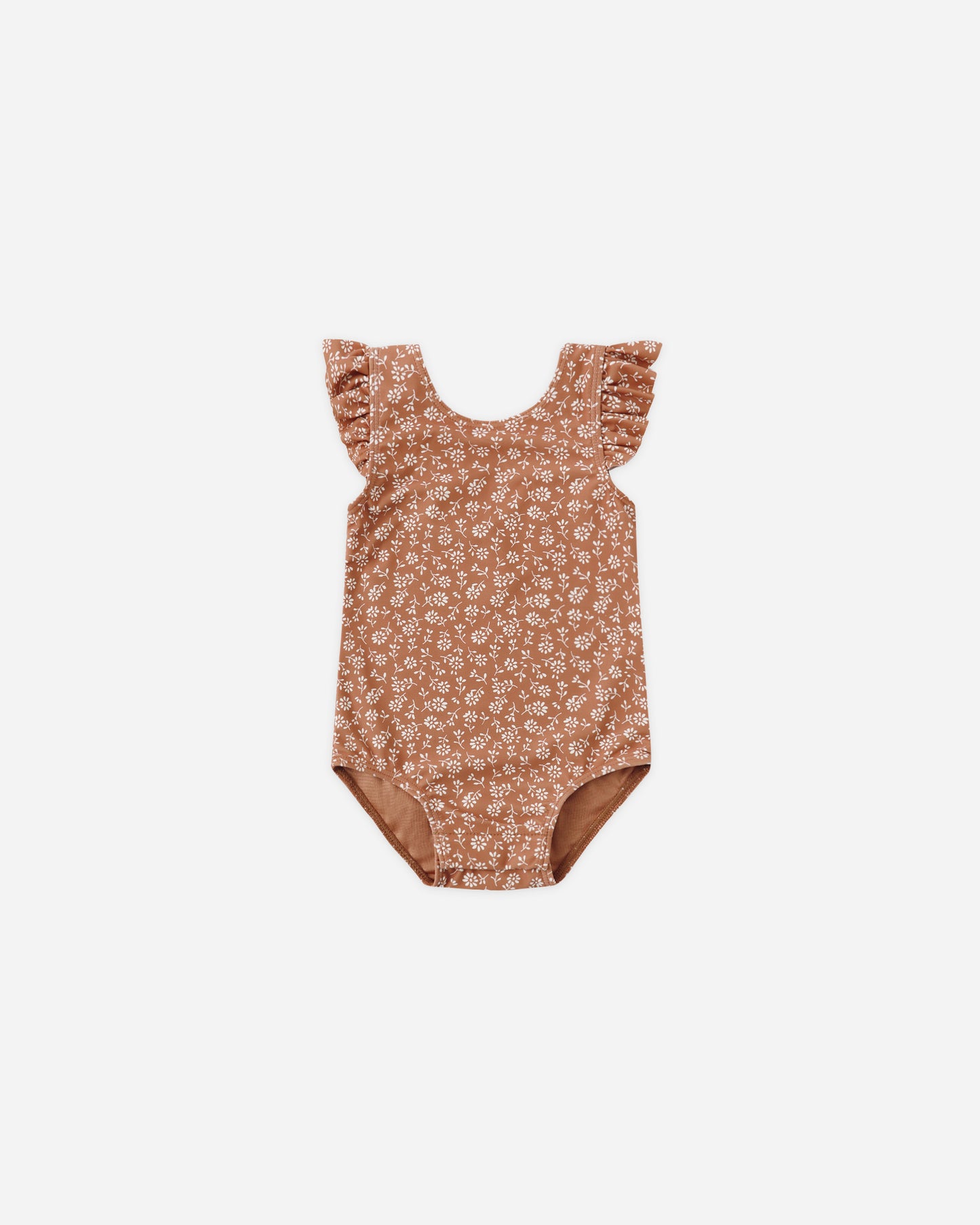 Scoop Back One-Piece Swimsuit Poppy Floral - Rylee + Cru | Kids Clothes | Trendy Baby Clothes | Modern Infant Outfits |
