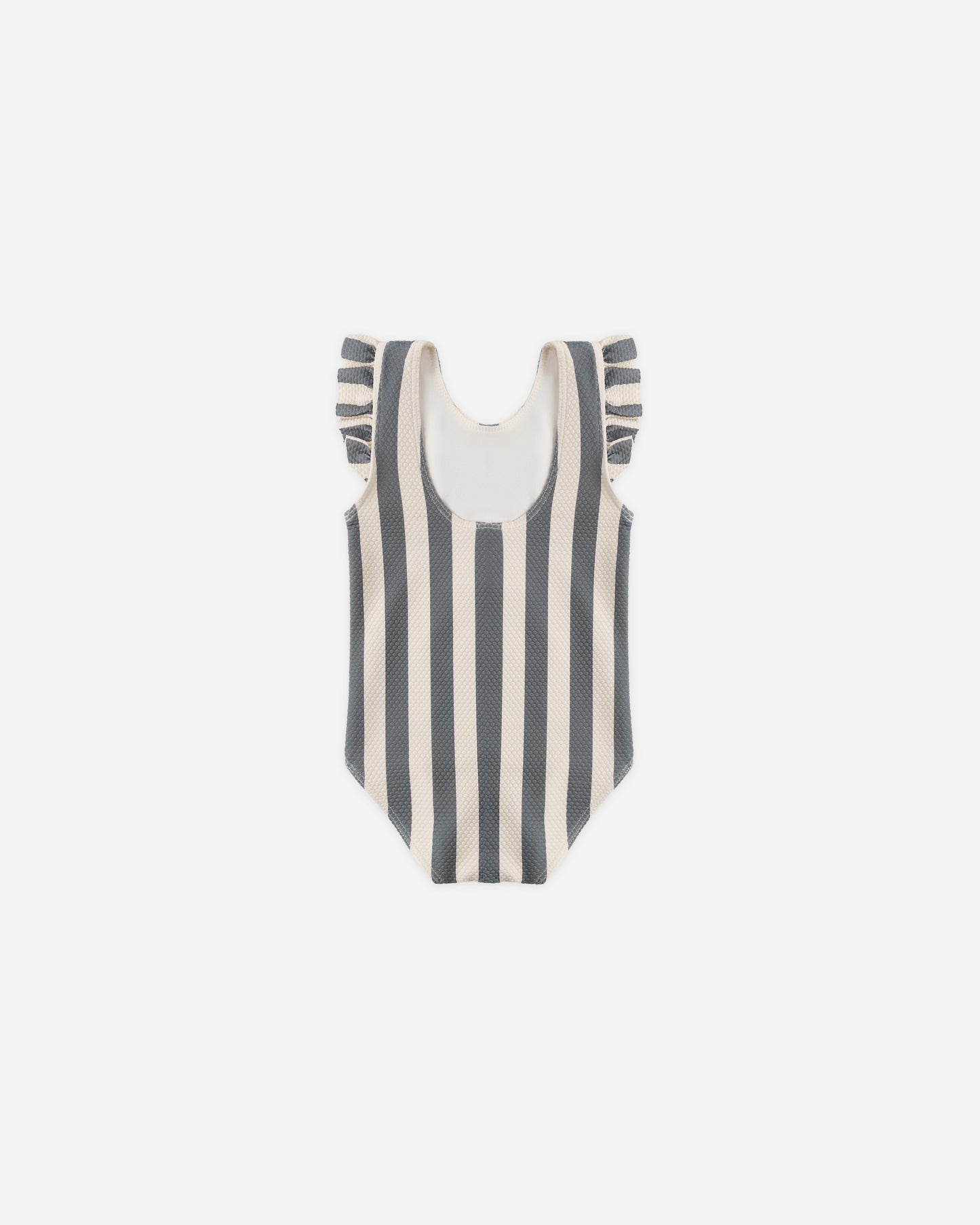 Scoop Back One-Piece Swimsuit Retro Ocean Stripe - Rylee + Cru | Kids Clothes | Trendy Baby Clothes | Modern Infant Outfits |