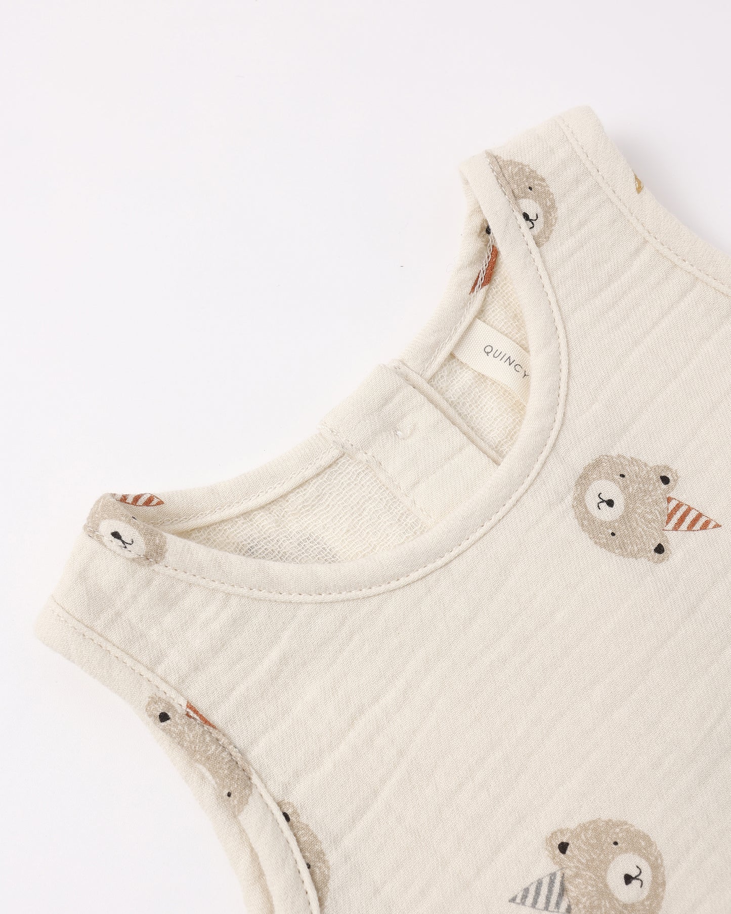 Woven Tank Set Party Bears - Rylee + Cru | Kids Clothes | Trendy Baby Clothes | Modern Infant Outfits |