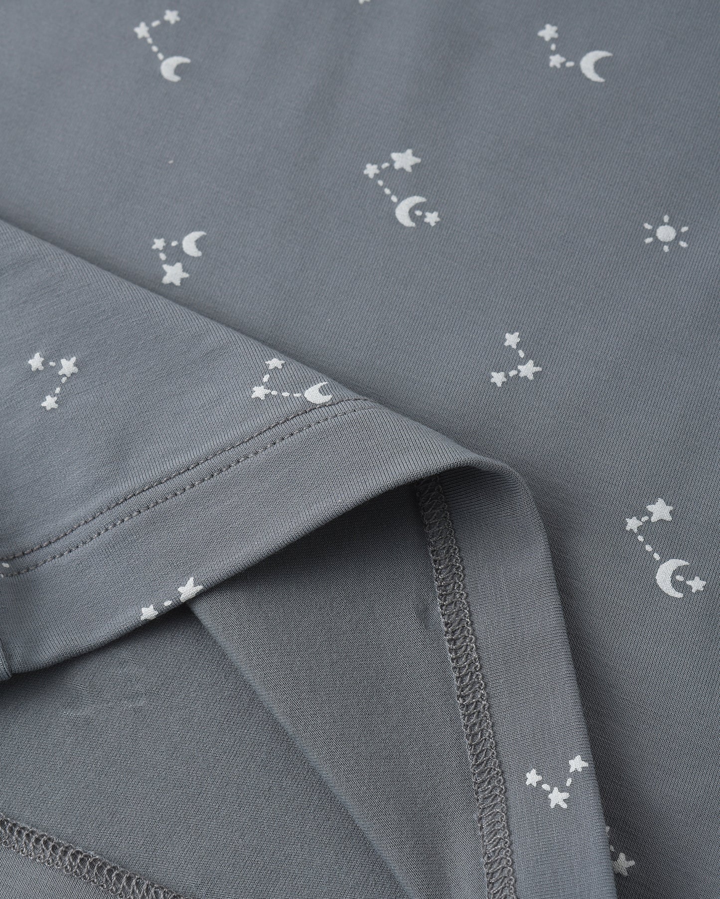 Bamboo Short Sleeve Pajama Set Starlight - Rylee + Cru | Kids Clothes | Trendy Baby Clothes | Modern Infant Outfits |