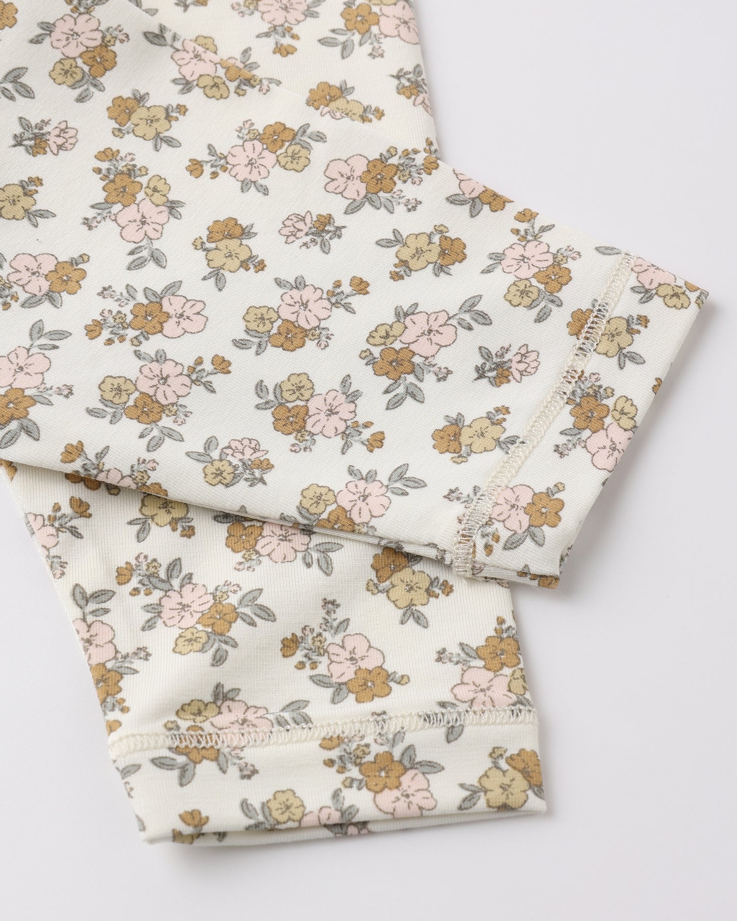 Bamboo Short Sleeve Pajama Set Wildflower - Rylee + Cru | Kids Clothes | Trendy Baby Clothes | Modern Infant Outfits |