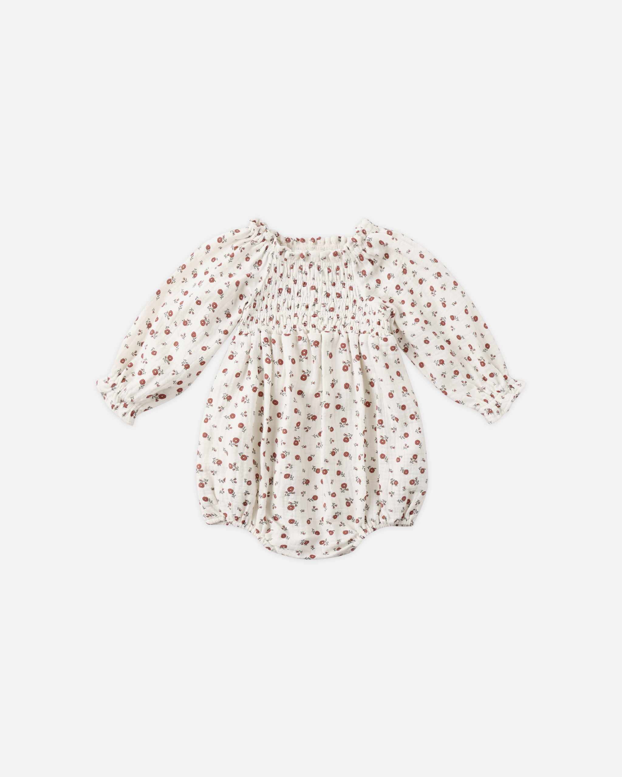 Eden Romper || Winter Ditsy - Rylee + Cru | Kids Clothes | Trendy Baby Clothes | Modern Infant Outfits |