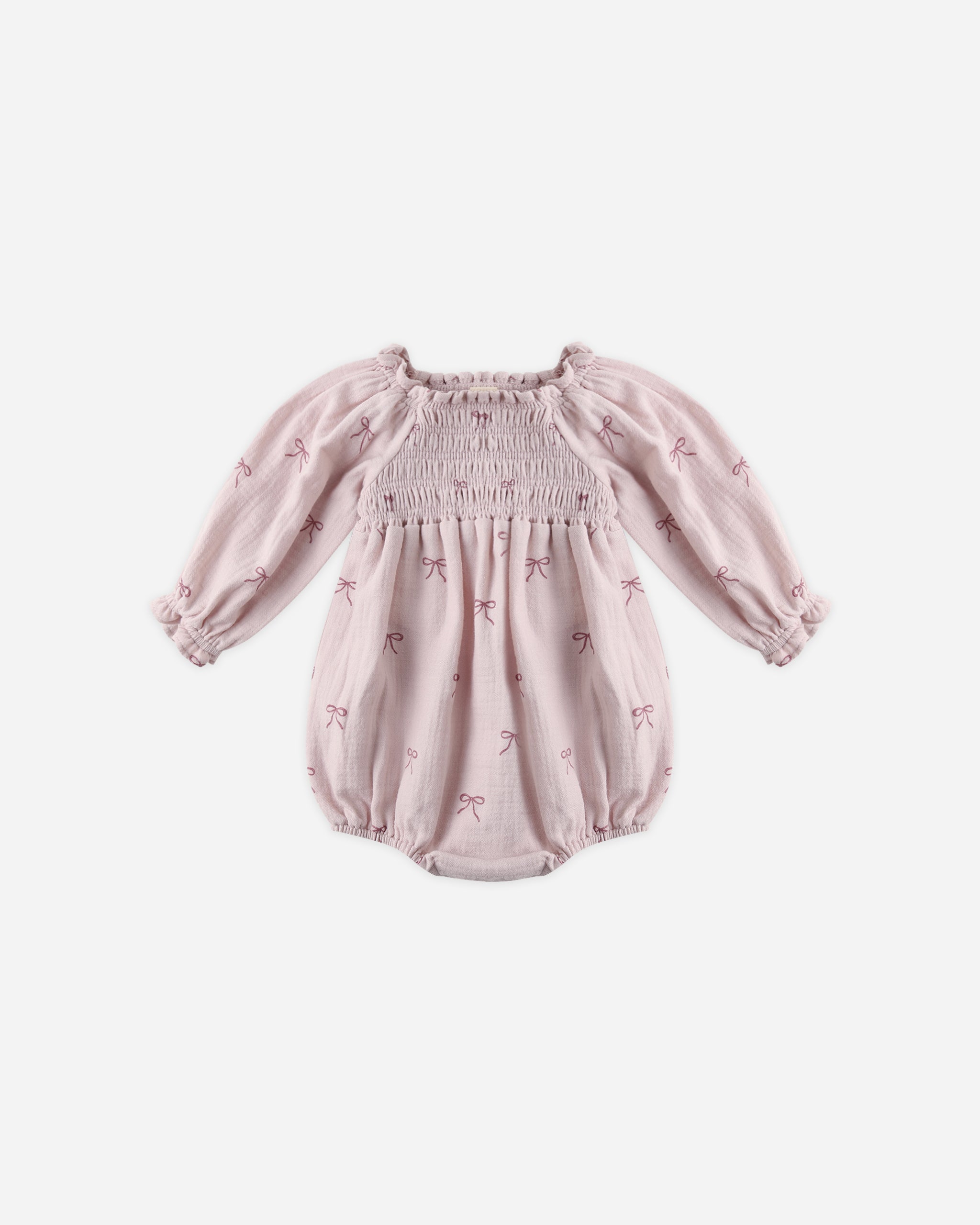 Eden Romper || Bows - Rylee + Cru | Kids Clothes | Trendy Baby Clothes | Modern Infant Outfits |