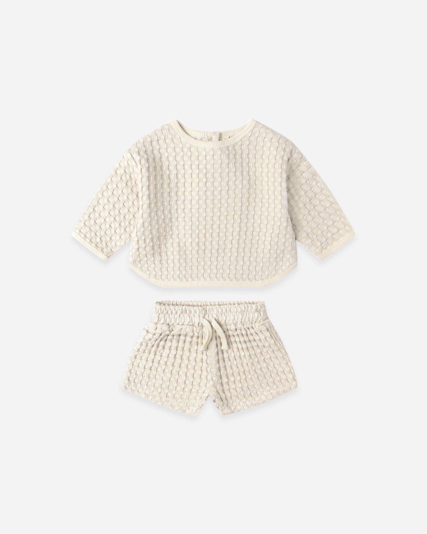 Flynn Set || Natural - Rylee + Cru | Kids Clothes | Trendy Baby Clothes | Modern Infant Outfits |