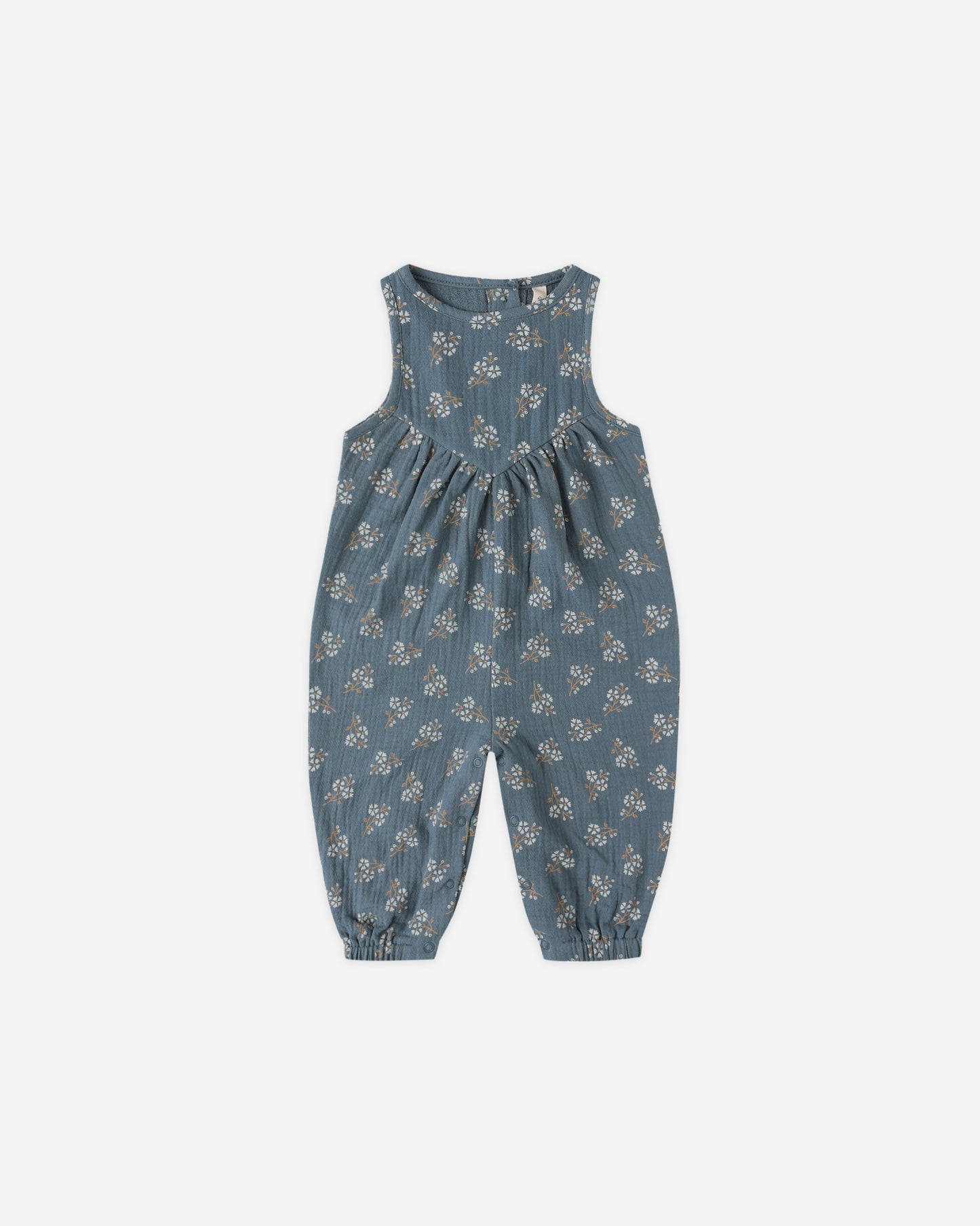 Maisie Overall || Blue Floral - Rylee + Cru | Kids Clothes | Trendy Baby Clothes | Modern Infant Outfits |