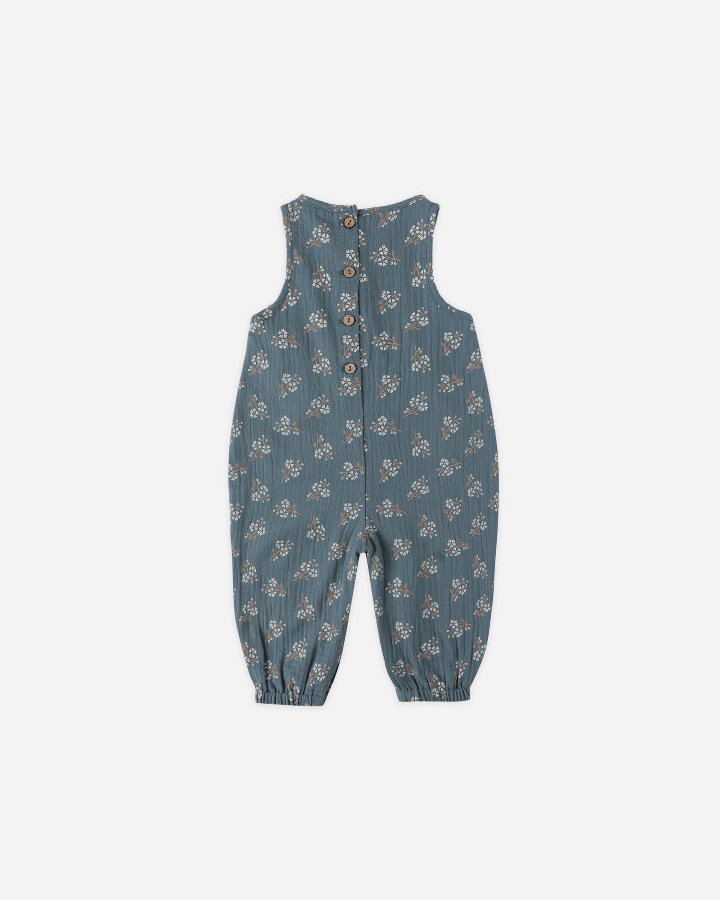 Maisie Overall || Blue Floral - Rylee + Cru | Kids Clothes | Trendy Baby Clothes | Modern Infant Outfits |