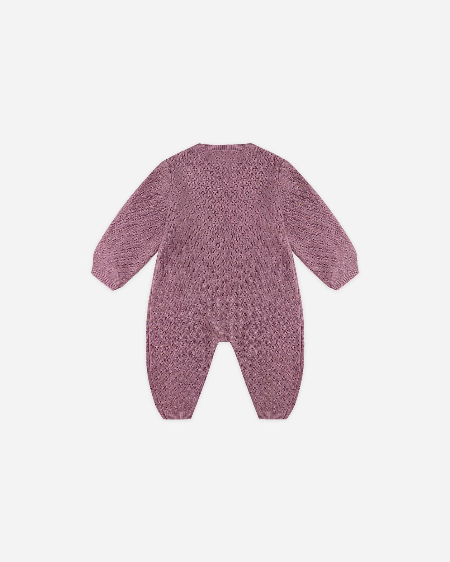 Long Sleeve Bubble Romper || Mulberry - Rylee + Cru | Kids Clothes | Trendy Baby Clothes | Modern Infant Outfits |