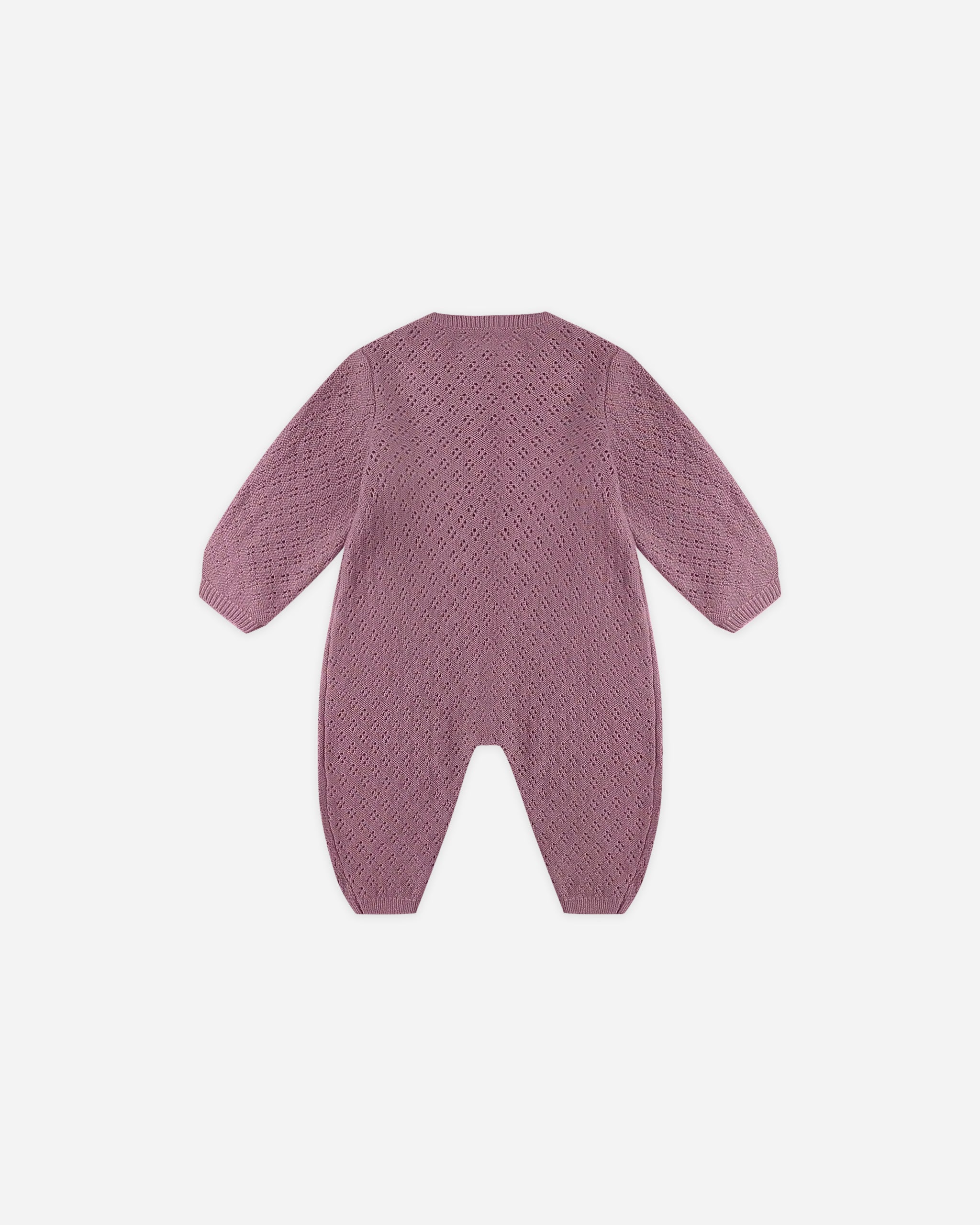 Long Sleeve Bubble Romper || Mulberry - Rylee + Cru | Kids Clothes | Trendy Baby Clothes | Modern Infant Outfits |