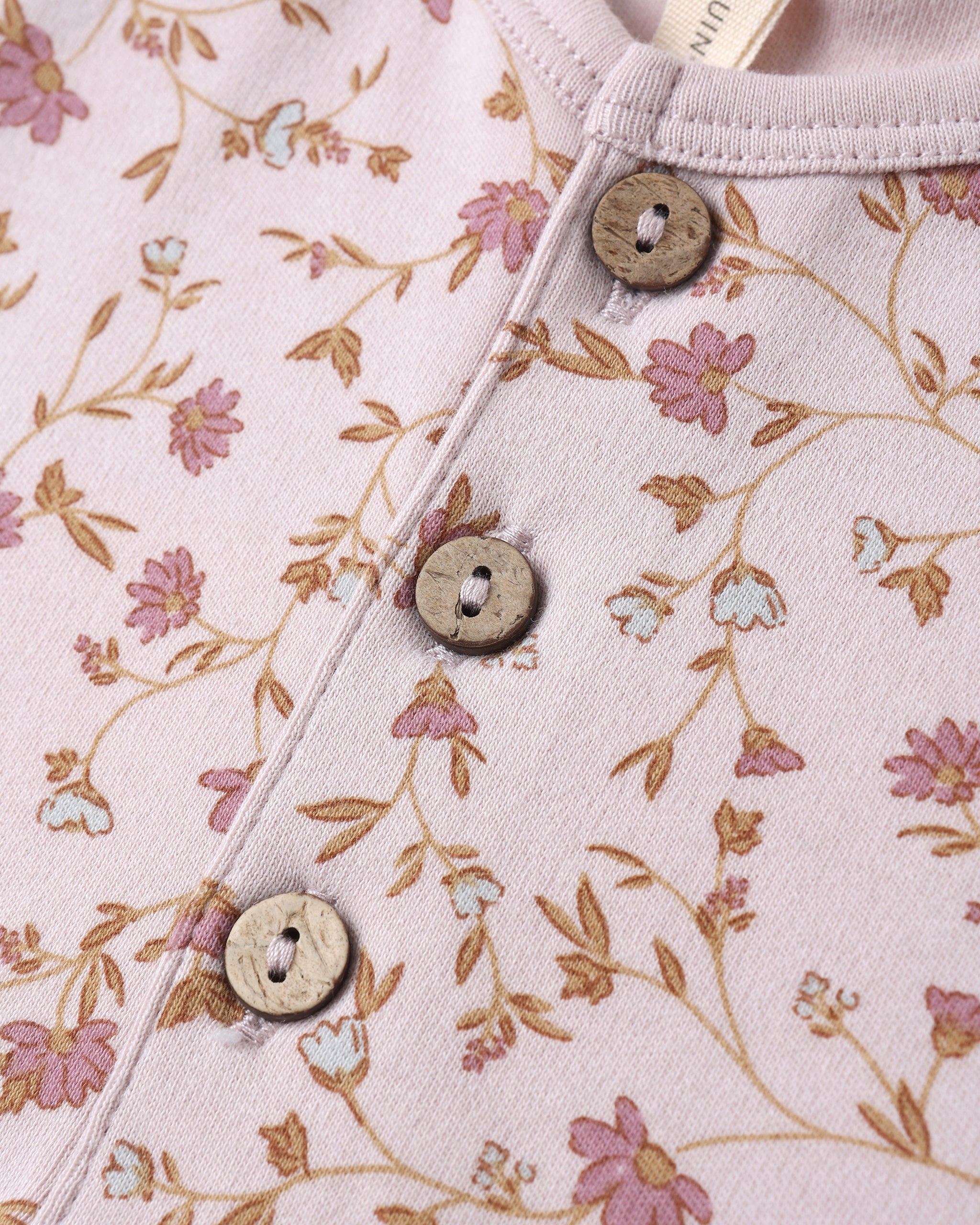 Henley Bubble Jumpsuit || Garden - Rylee + Cru | Kids Clothes | Trendy Baby Clothes | Modern Infant Outfits |