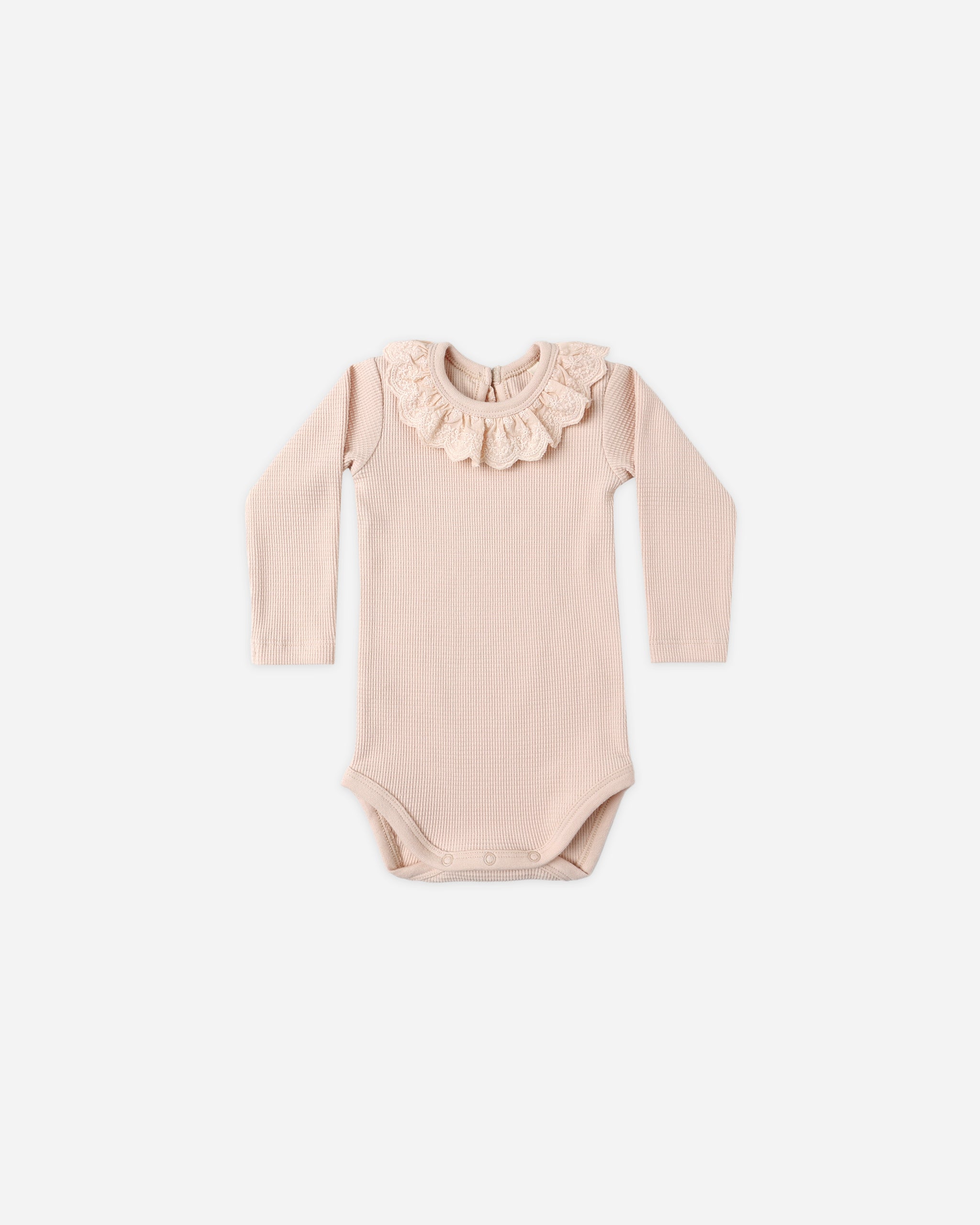 Ruffle Collar Bodysuit || Antique - Rylee + Cru | Kids Clothes | Trendy Baby Clothes | Modern Infant Outfits |