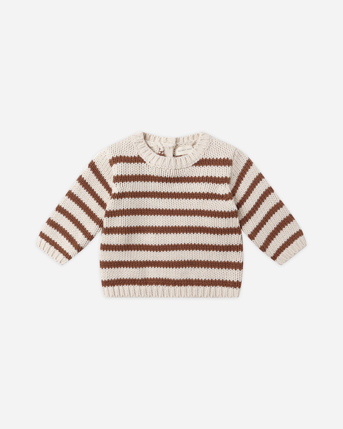Rex Sweater || Cedar Stripe - Rylee + Cru | Kids Clothes | Trendy Baby Clothes | Modern Infant Outfits |