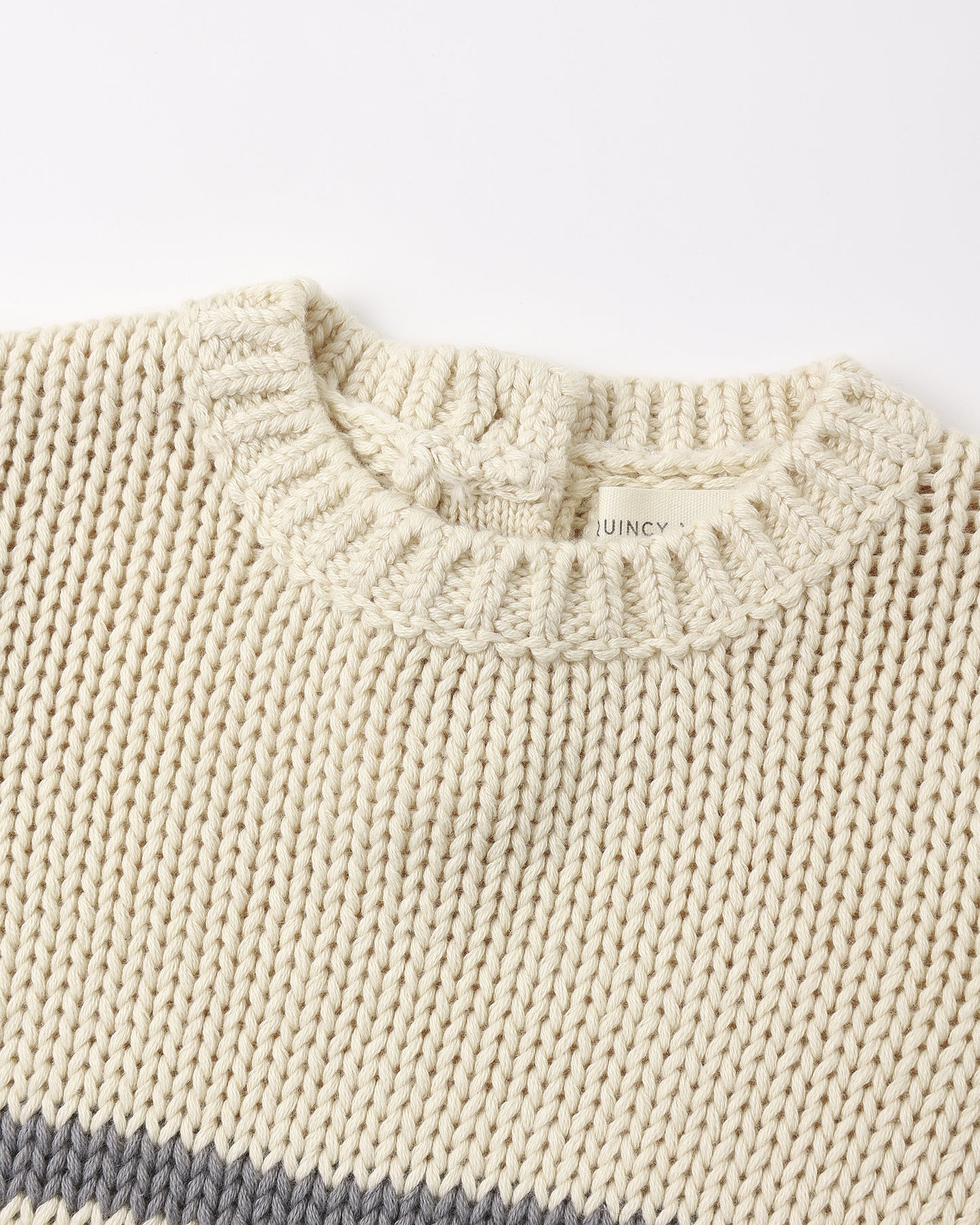 Rex Sweater Slate Stripe - Rylee + Cru | Kids Clothes | Trendy Baby Clothes | Modern Infant Outfits |