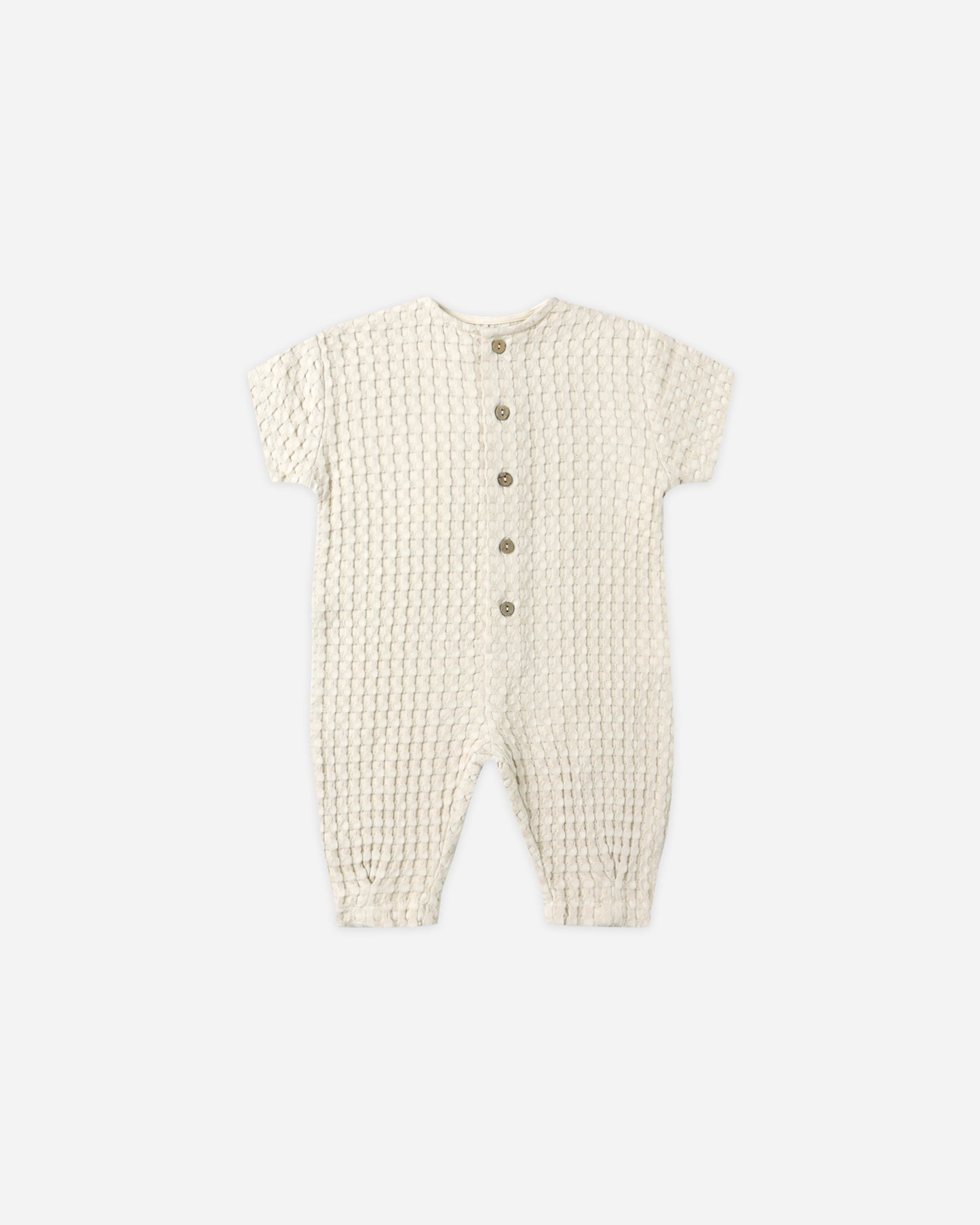 Hayes Jumpsuit || Natural - Rylee + Cru | Kids Clothes | Trendy Baby Clothes | Modern Infant Outfits |