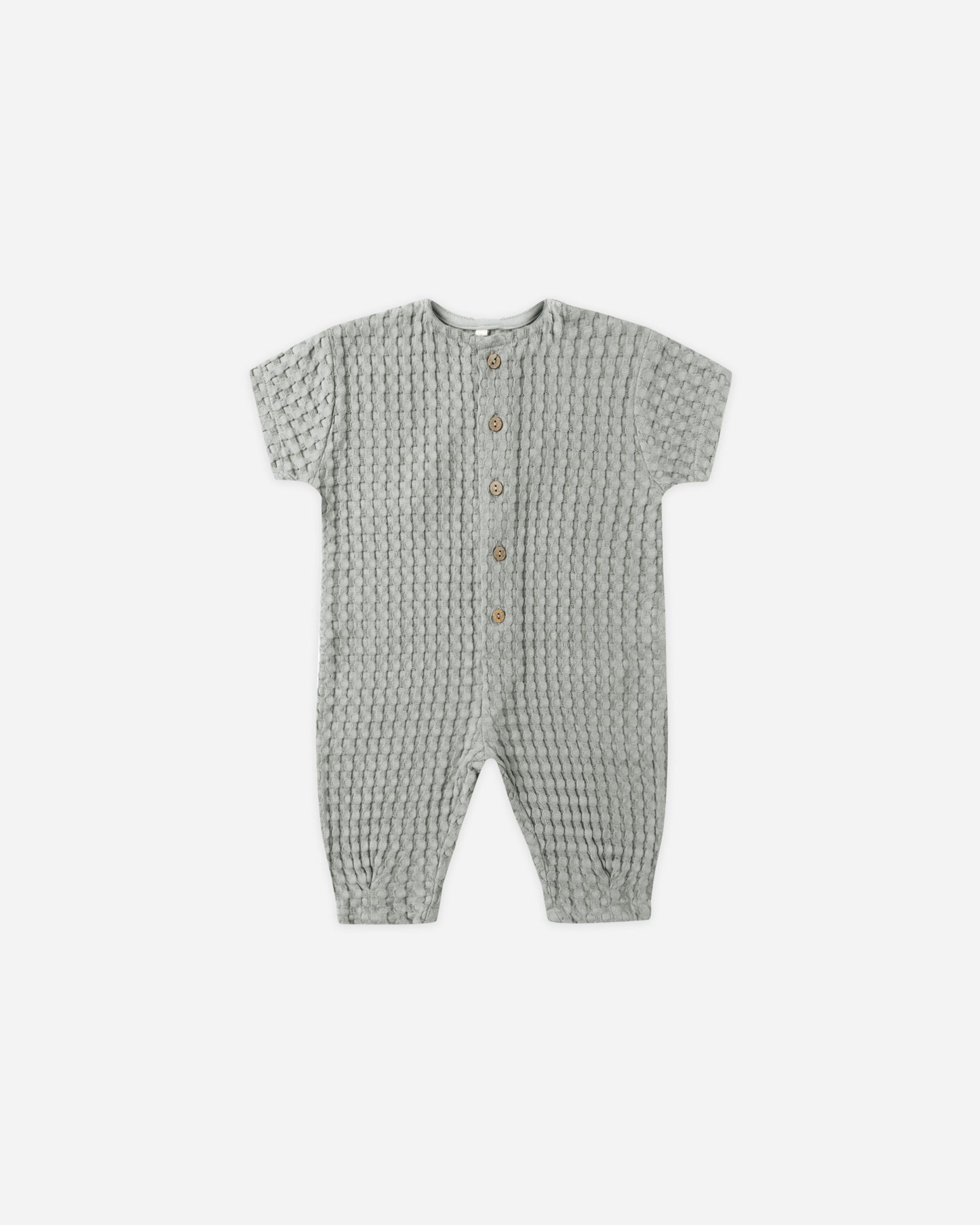 Hayes Jumpsuit || Steel Blue - Rylee + Cru | Kids Clothes | Trendy Baby Clothes | Modern Infant Outfits |