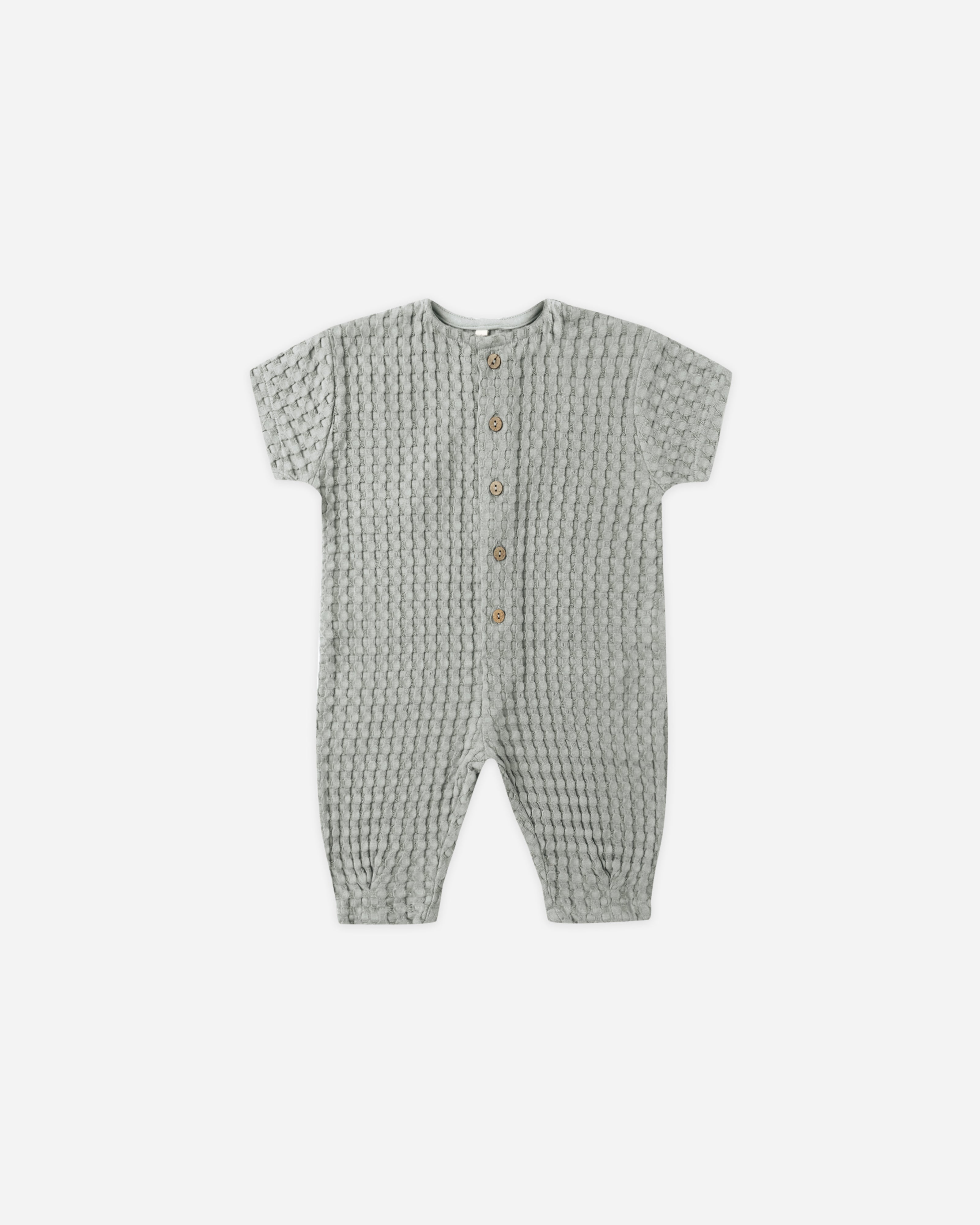 Hayes Jumpsuit || Steel Blue - Rylee + Cru | Kids Clothes | Trendy Baby Clothes | Modern Infant Outfits |