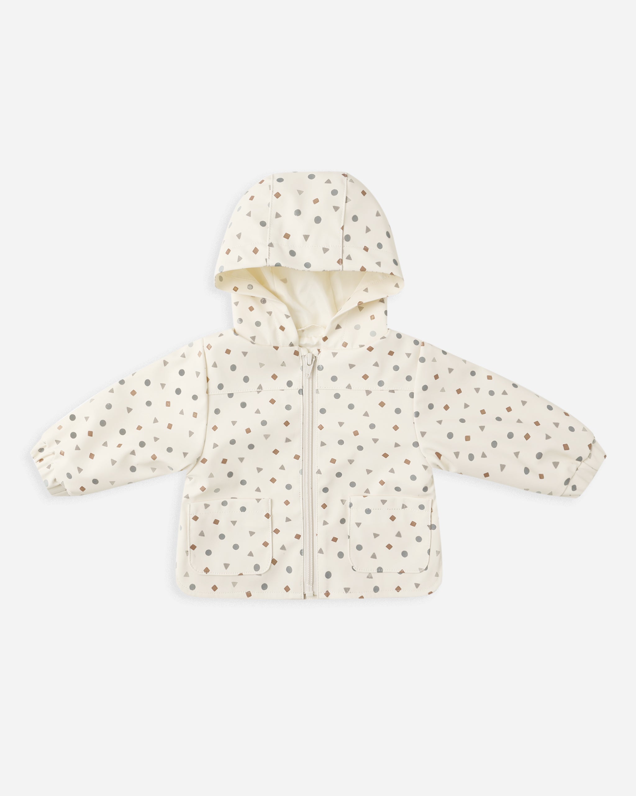 Rain Coat || Geo - Rylee + Cru | Kids Clothes | Trendy Baby Clothes | Modern Infant Outfits |
