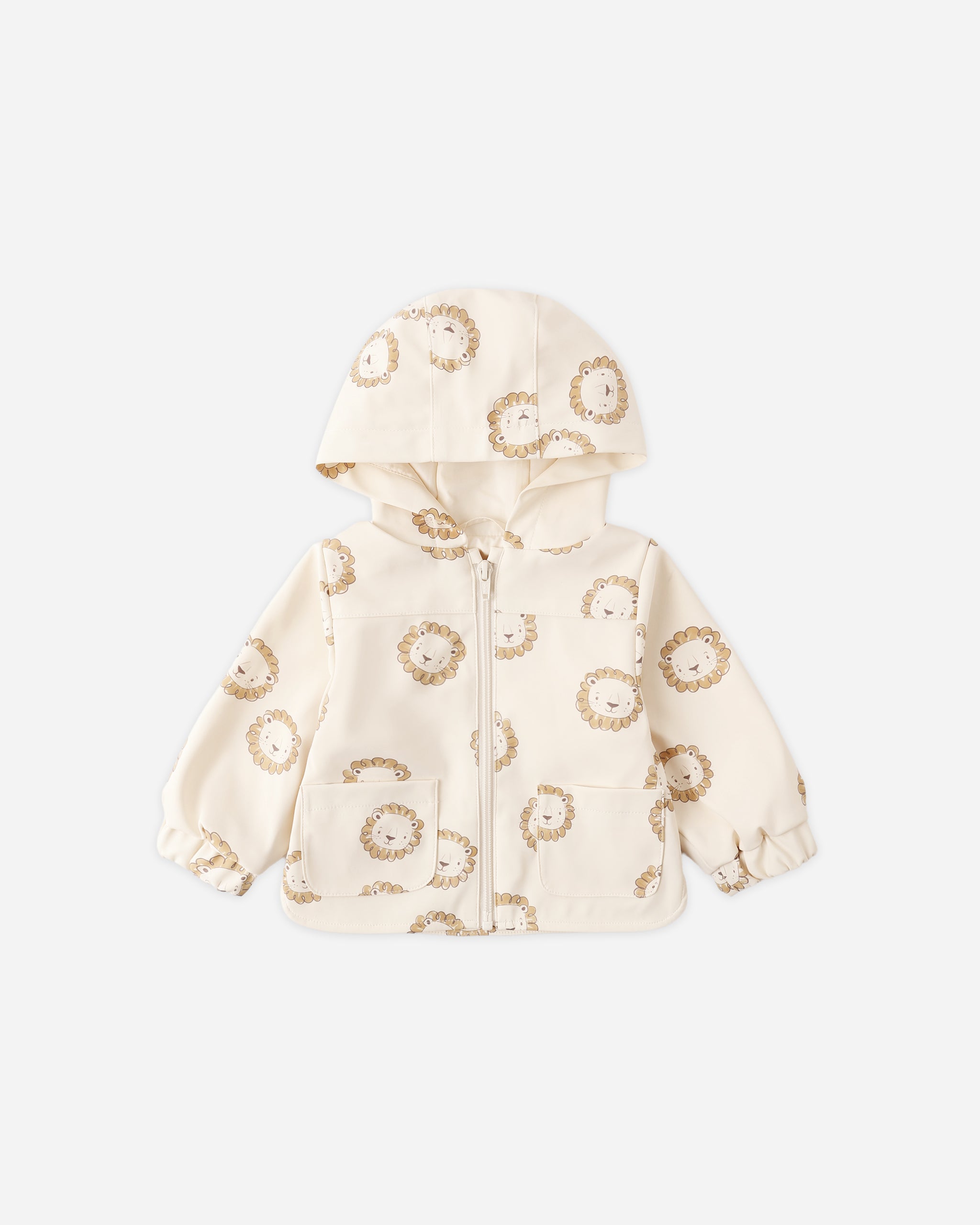 Rain Coat Lions - Rylee + Cru | Kids Clothes | Trendy Baby Clothes | Modern Infant Outfits |