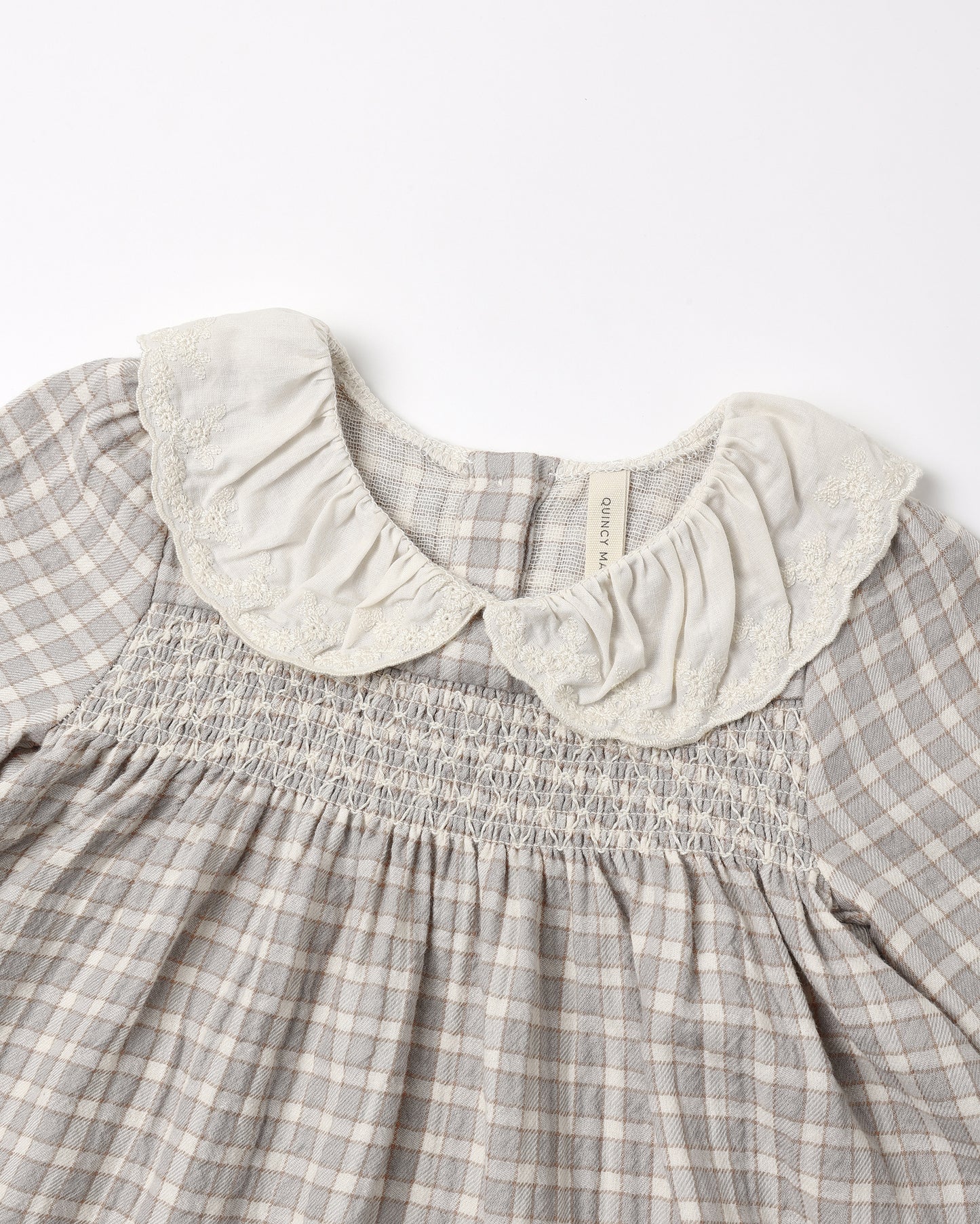 Callie Dress Blue Gingham - Rylee + Cru | Kids Clothes | Trendy Baby Clothes | Modern Infant Outfits |
