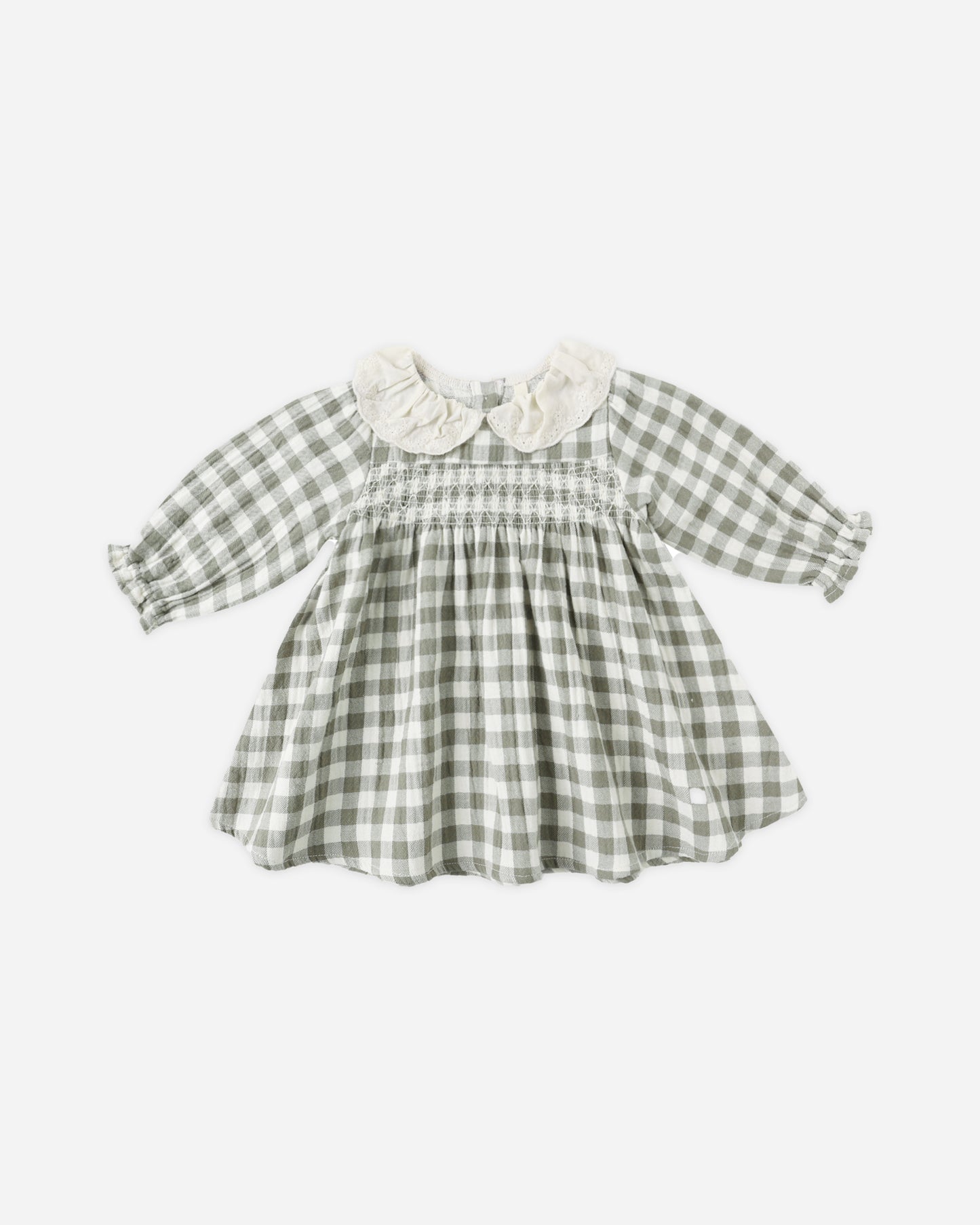 Callie Dress || Forest Check - Rylee + Cru | Kids Clothes | Trendy Baby Clothes | Modern Infant Outfits |