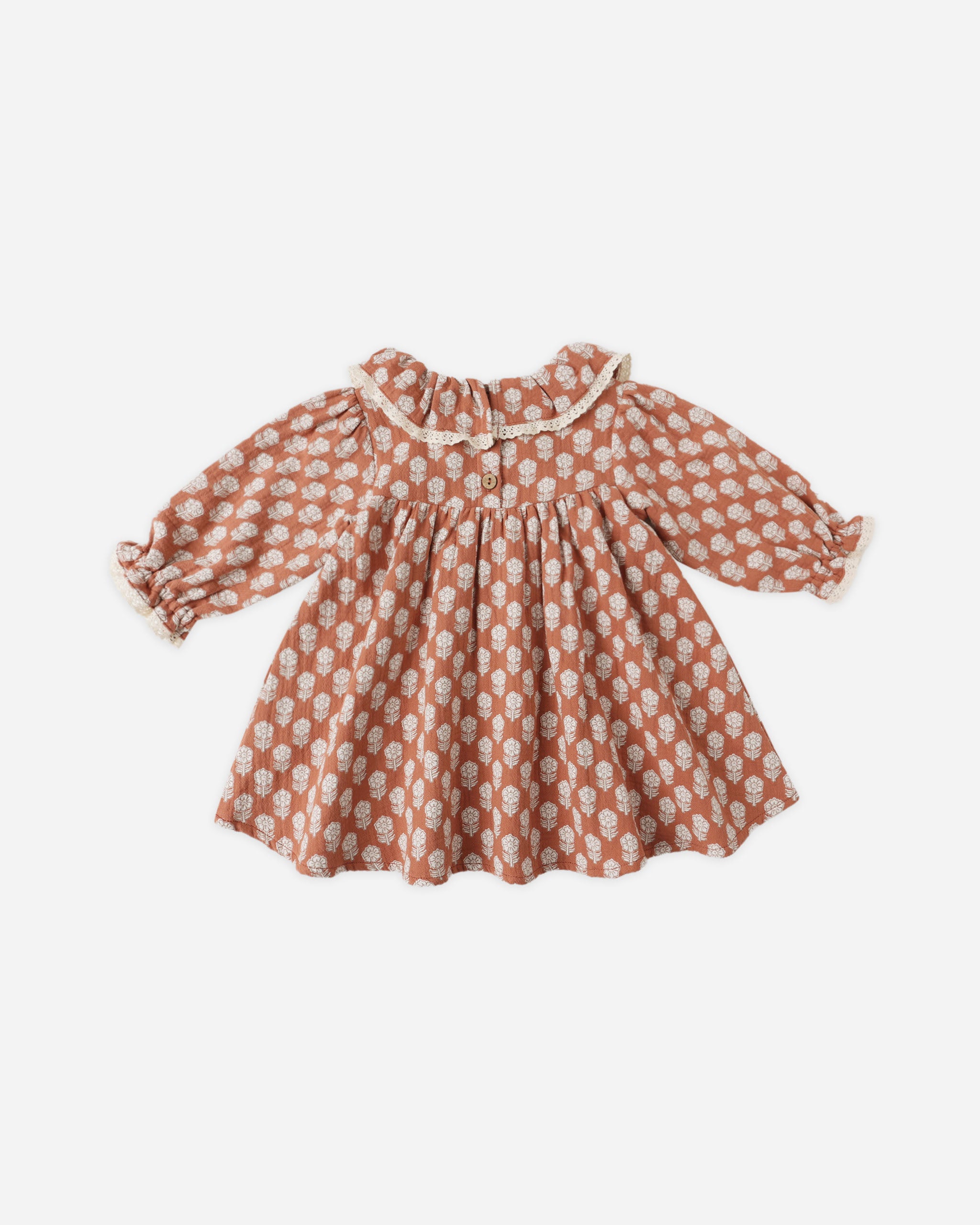 Callie Dress || Holiday Fleur - Rylee + Cru | Kids Clothes | Trendy Baby Clothes | Modern Infant Outfits |