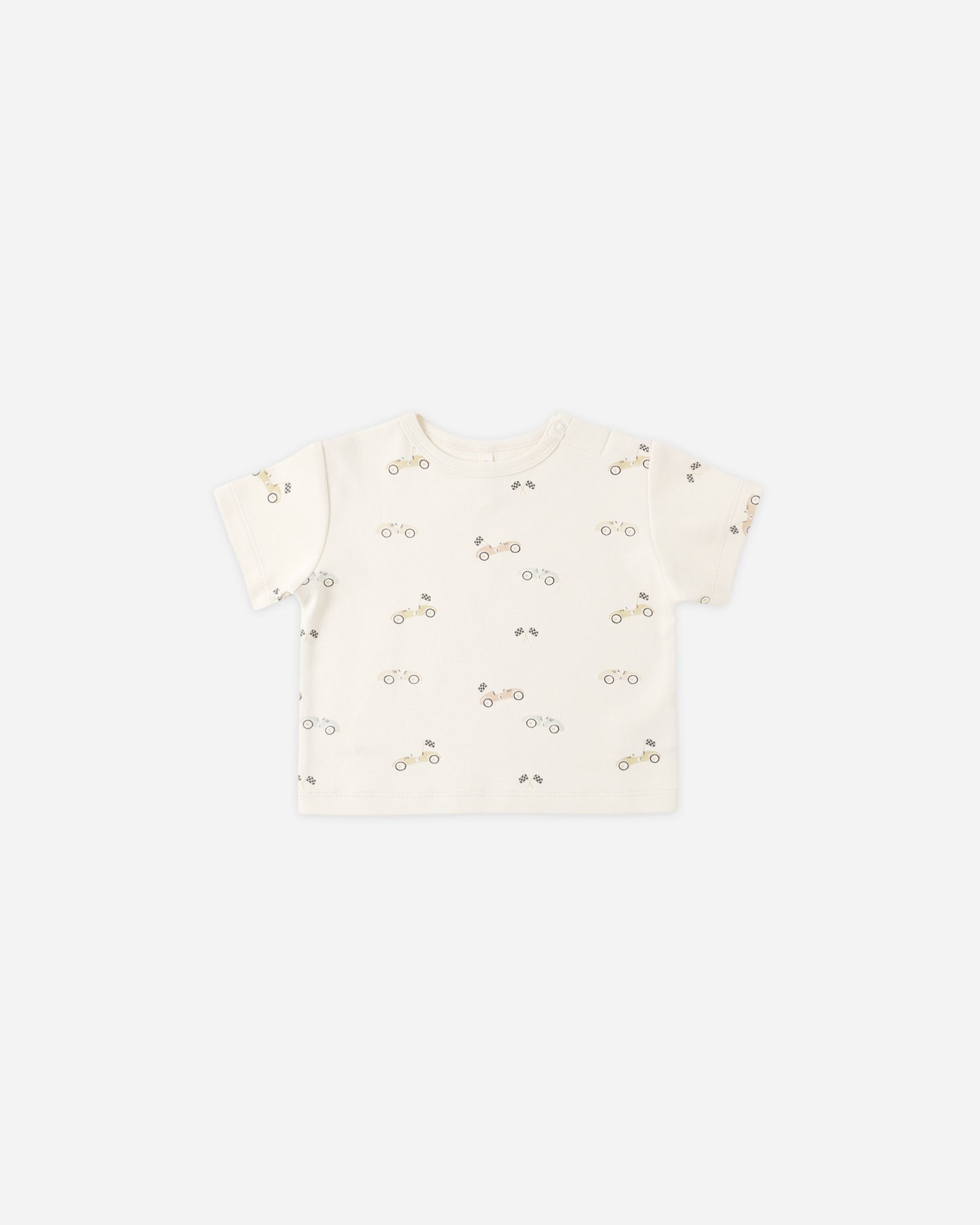 Boxy Tee Race Car - Rylee + Cru | Kids Clothes | Trendy Baby Clothes | Modern Infant Outfits |