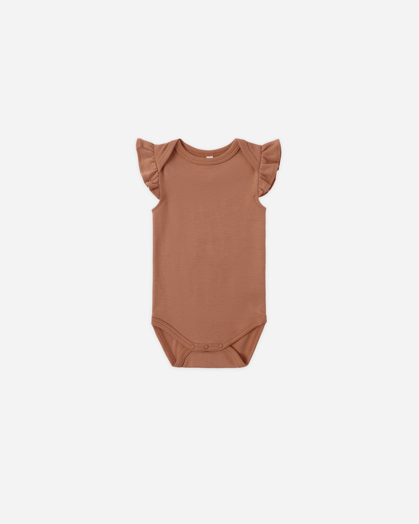 Flutter Sleeve Bodysuit Poppy - Rylee + Cru | Kids Clothes | Trendy Baby Clothes | Modern Infant Outfits |