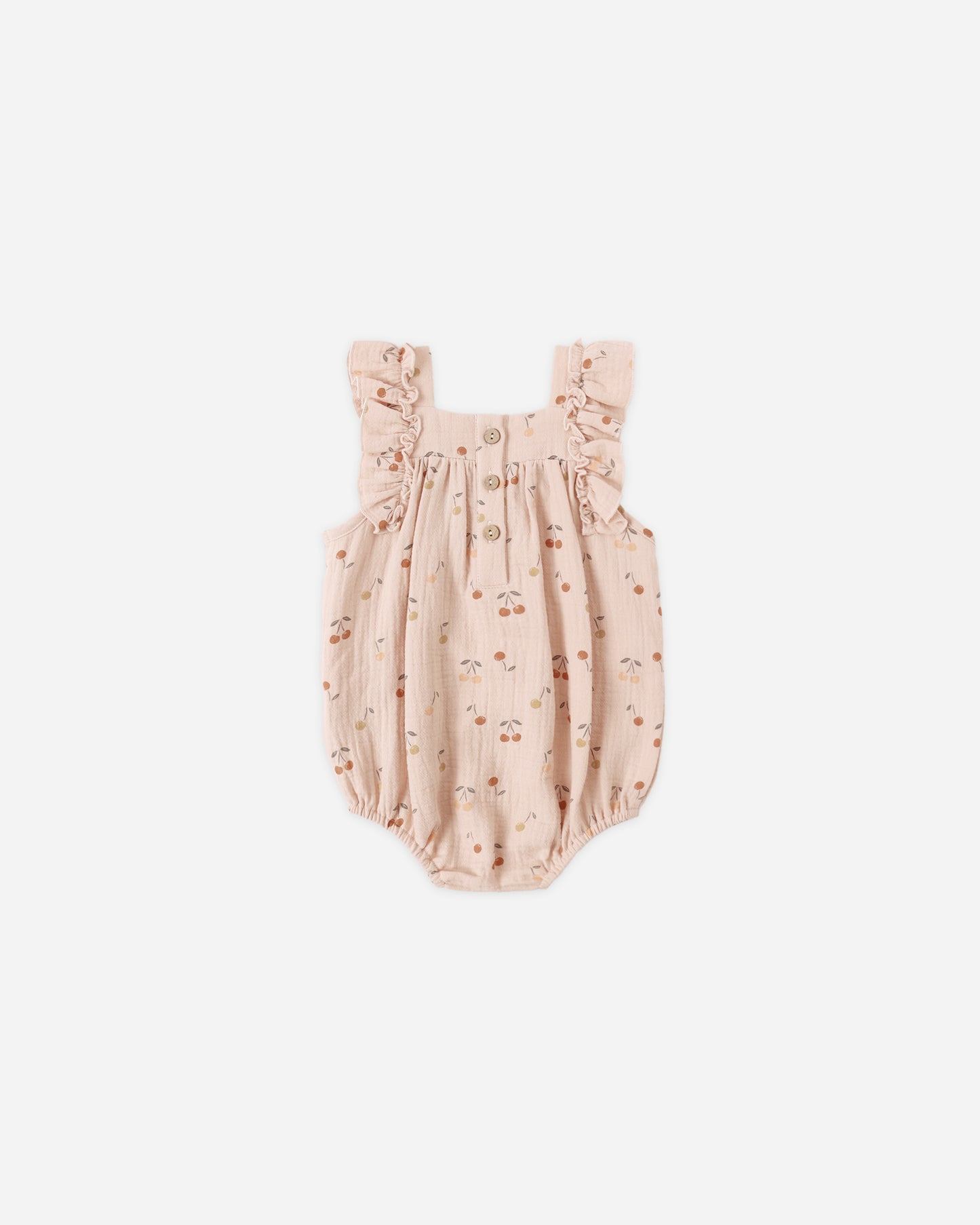 Maya Romper Cherries - Rylee + Cru | Kids Clothes | Trendy Baby Clothes | Modern Infant Outfits |