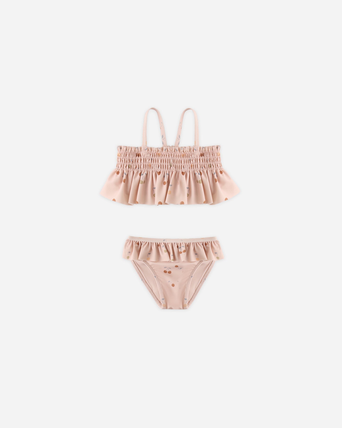 Smocked Ruffle Bikini Cherries - Rylee + Cru | Kids Clothes | Trendy Baby Clothes | Modern Infant Outfits |