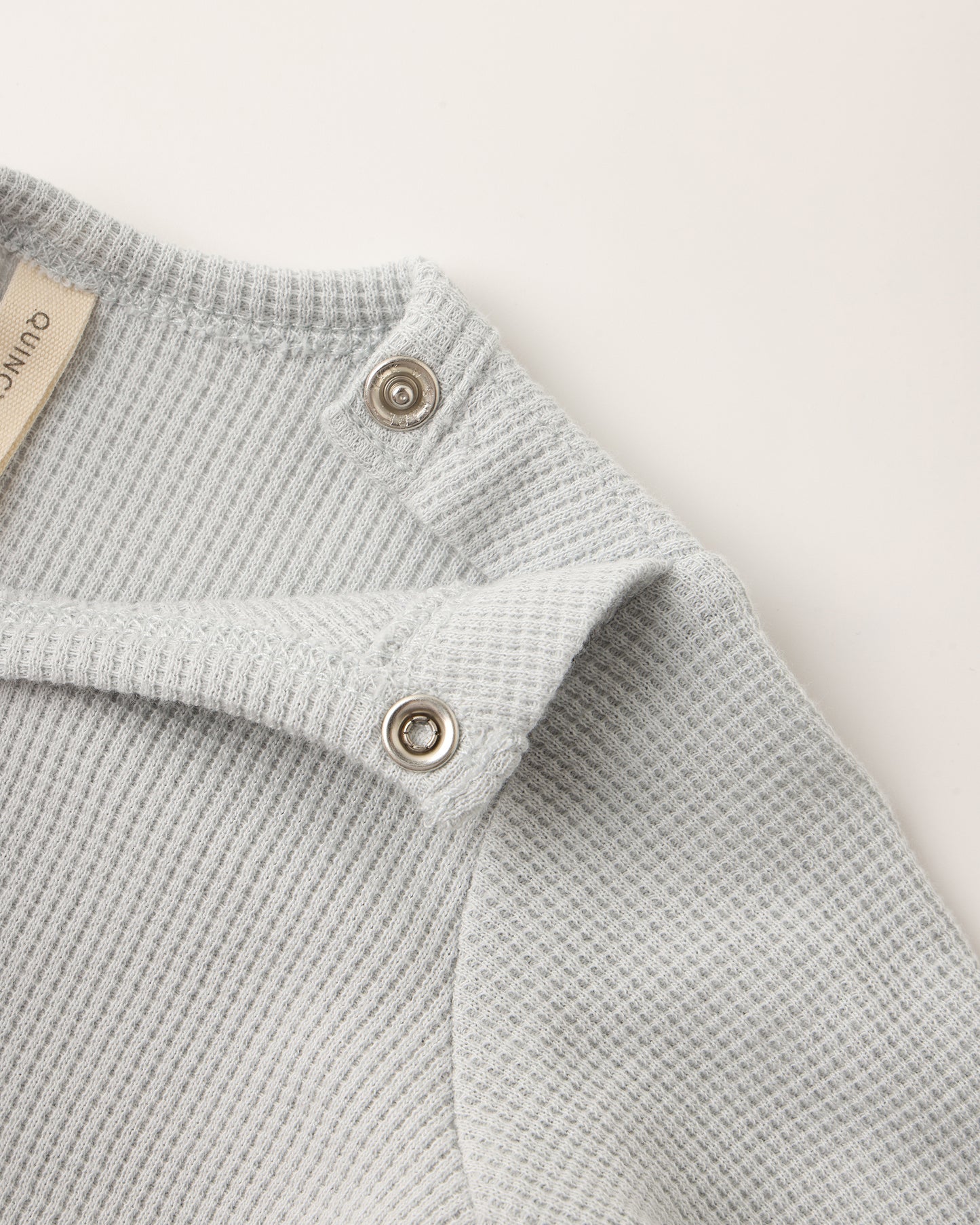 Waffle Long Sleeve Bodysuit || Ice Blue - Rylee + Cru | Kids Clothes | Trendy Baby Clothes | Modern Infant Outfits |