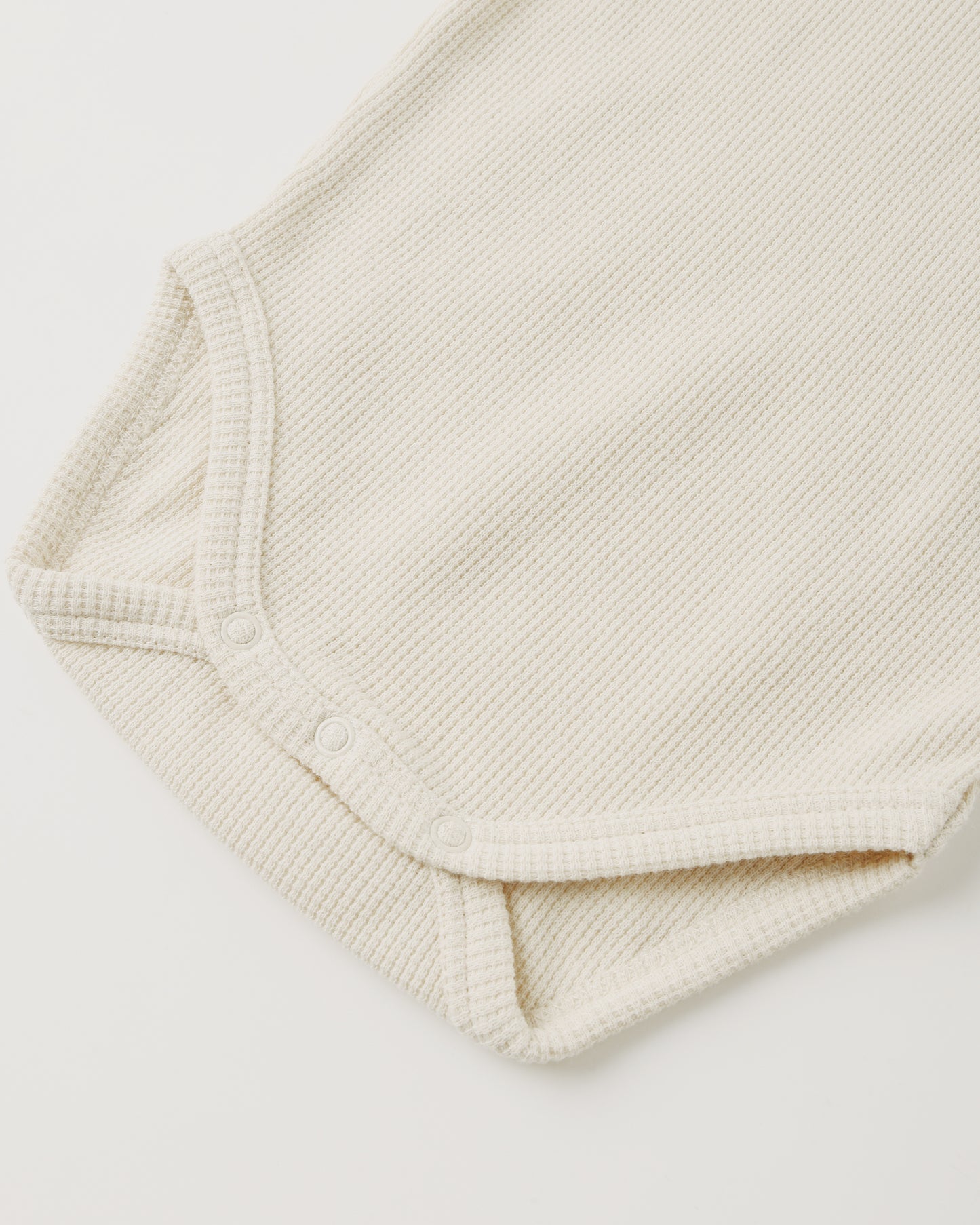 Waffle Long Sleeve Bodysuit || Natural - Rylee + Cru | Kids Clothes | Trendy Baby Clothes | Modern Infant Outfits |
