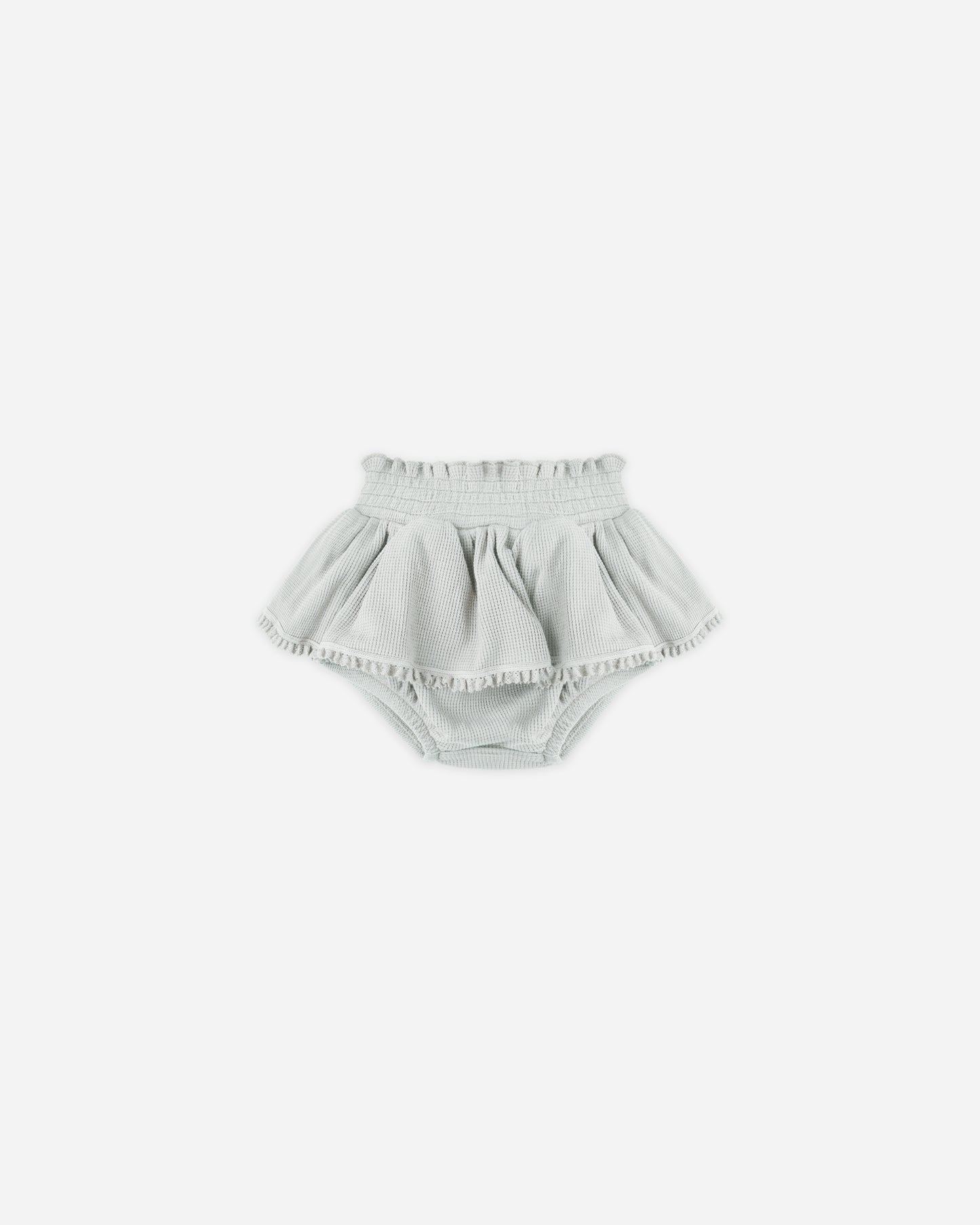 Skirted Bloomer || Ice Blue - Rylee + Cru | Kids Clothes | Trendy Baby Clothes | Modern Infant Outfits |