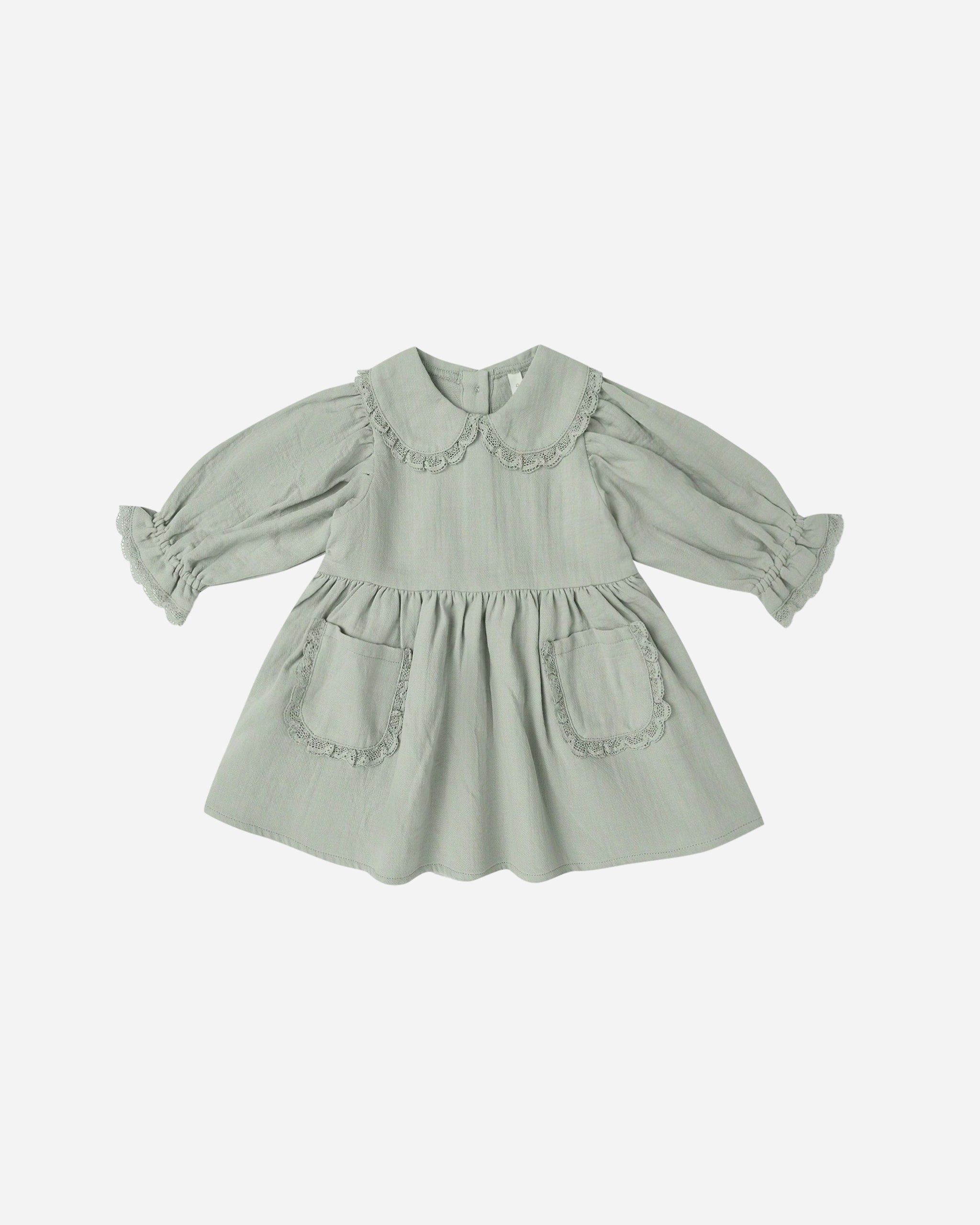 Marisol Dress || Fern - Rylee + Cru | Kids Clothes | Trendy Baby Clothes | Modern Infant Outfits |