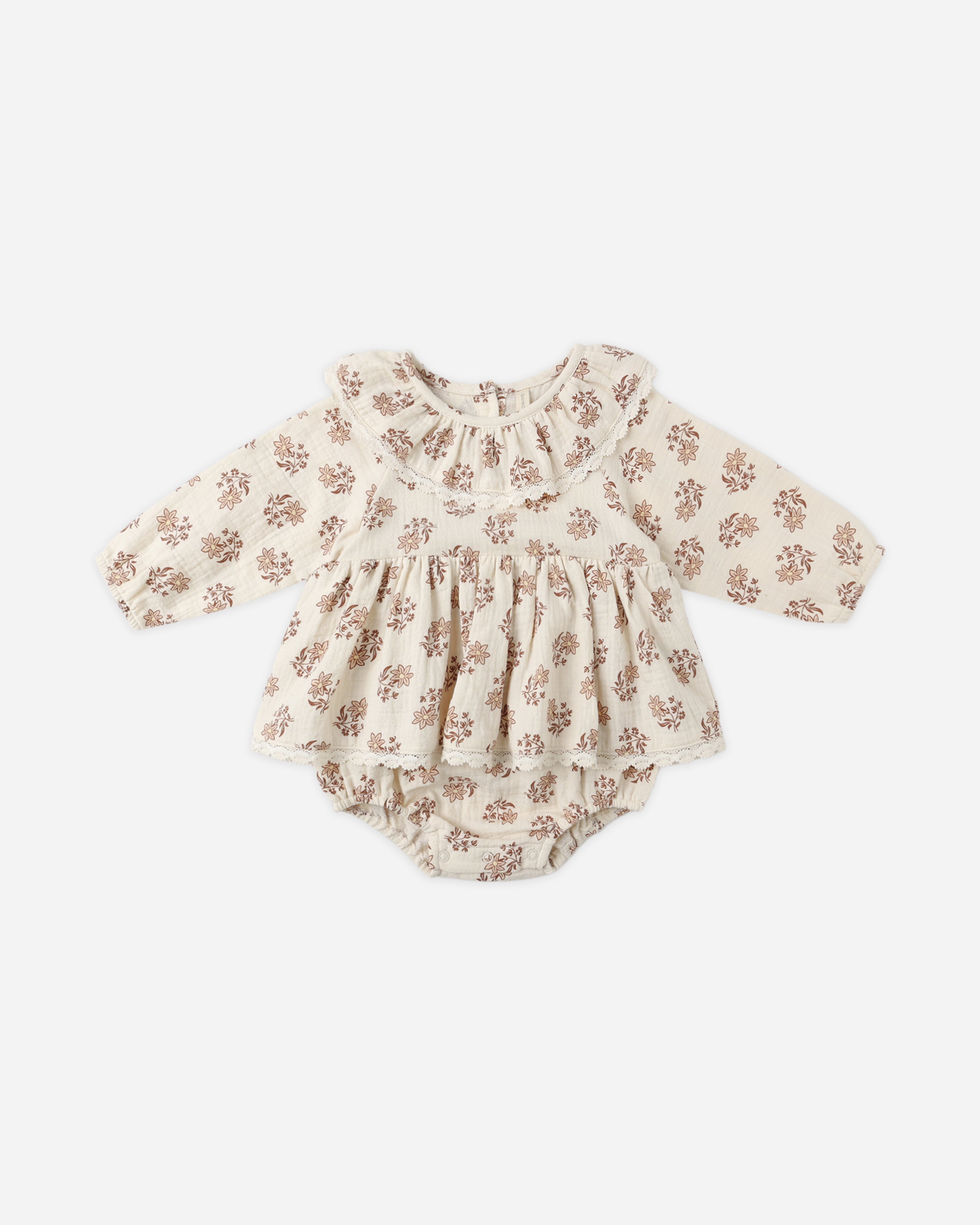 Thalia Romper Daylily – Quincy Mae