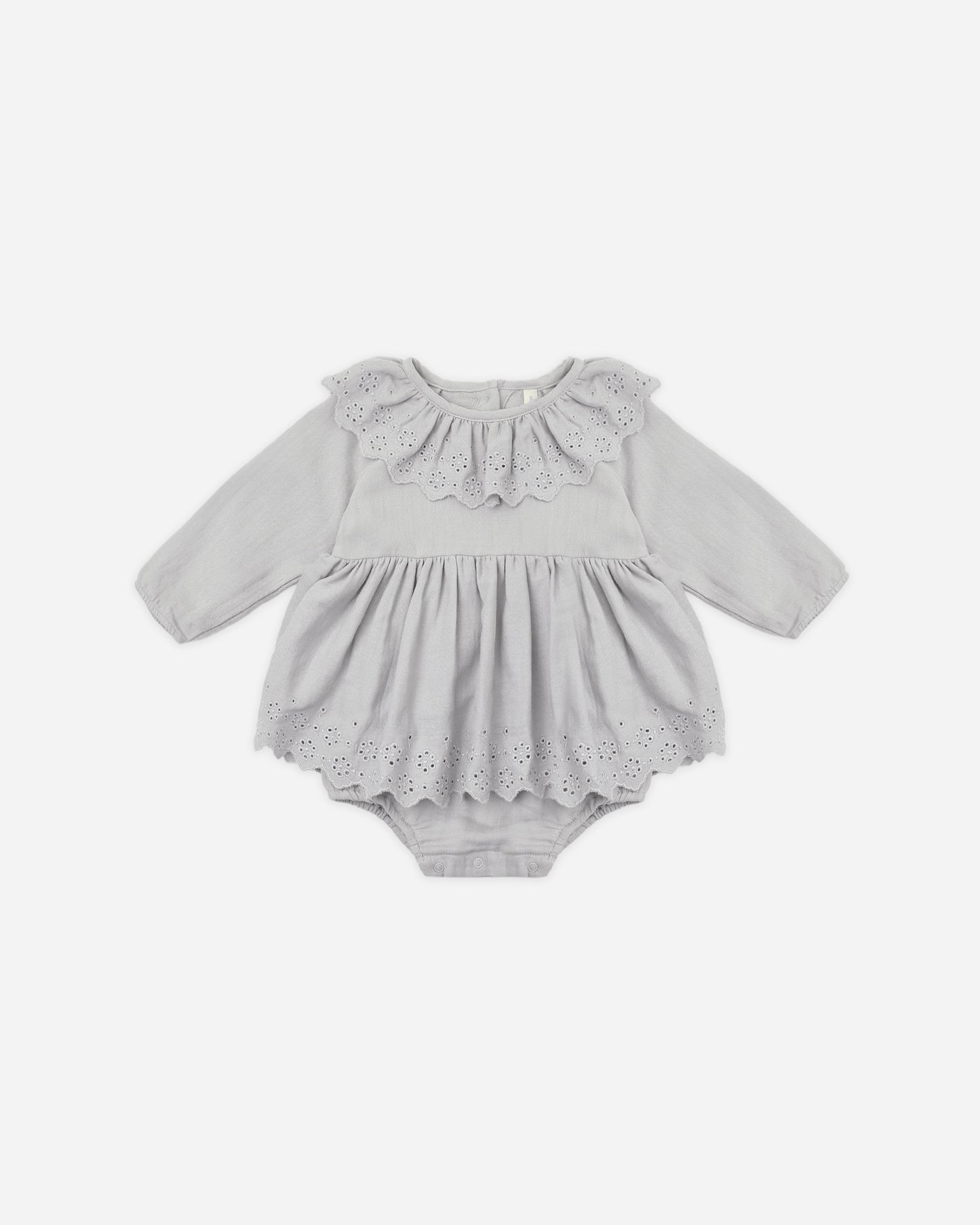 Thalia Romper Cloud - Rylee + Cru | Kids Clothes | Trendy Baby Clothes | Modern Infant Outfits |