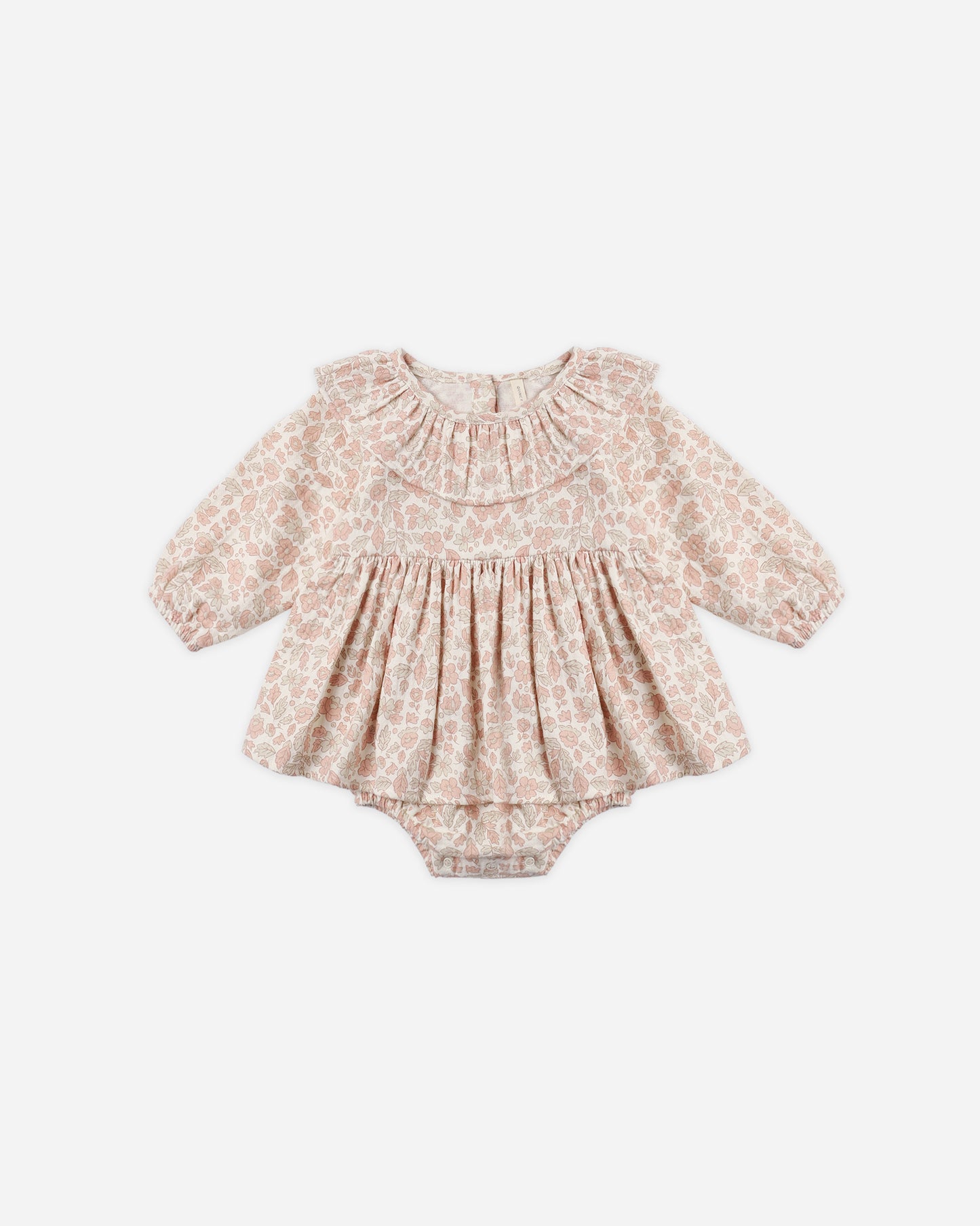 Thalia Romper Pink Blossom - Rylee + Cru | Kids Clothes | Trendy Baby Clothes | Modern Infant Outfits |