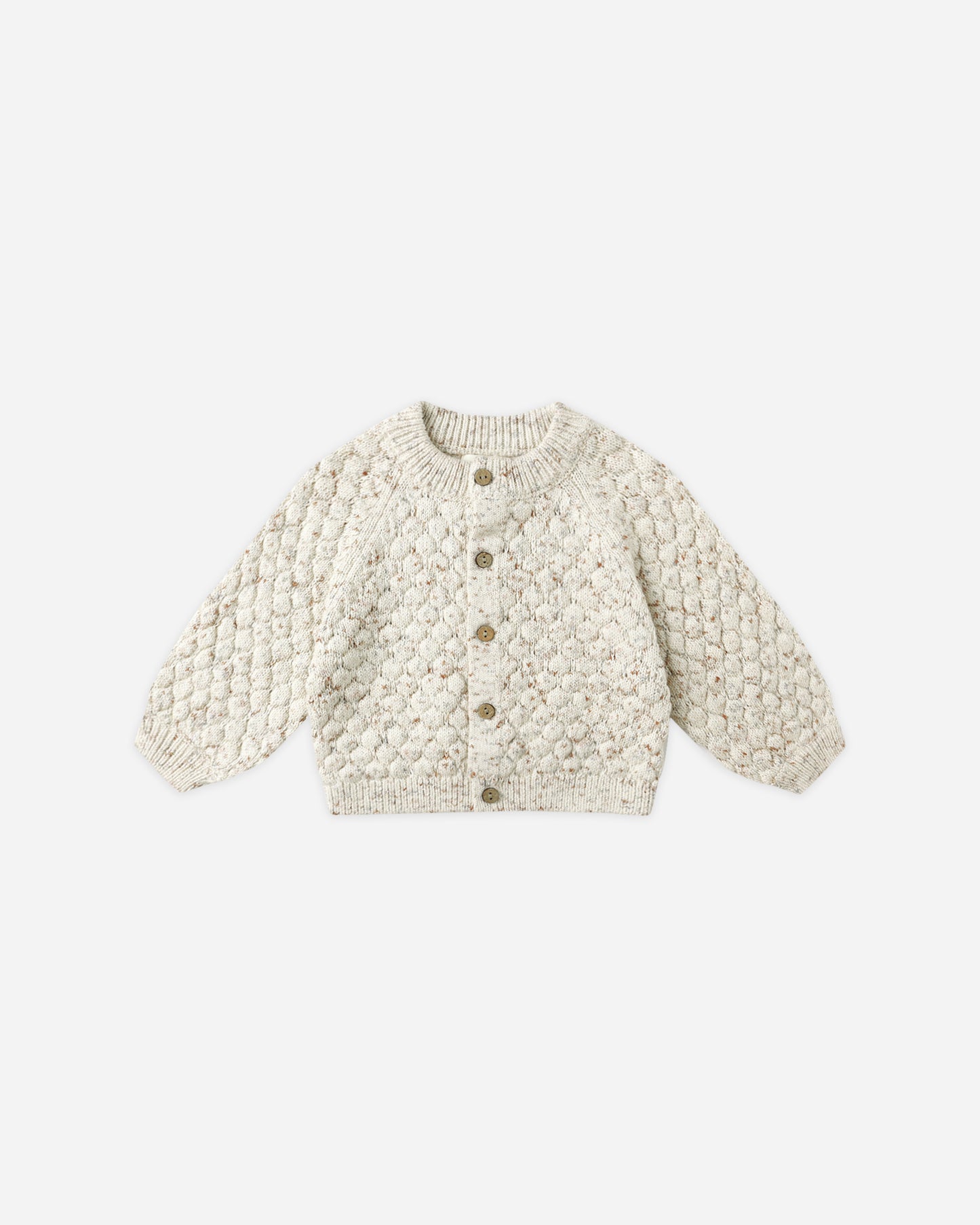 Bubble Knit Cardigan || Natural Confetti - Rylee + Cru | Kids Clothes | Trendy Baby Clothes | Modern Infant Outfits |