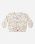 Bubble Knit Cardigan Natural Confetti - Rylee + Cru | Kids Clothes | Trendy Baby Clothes | Modern Infant Outfits |