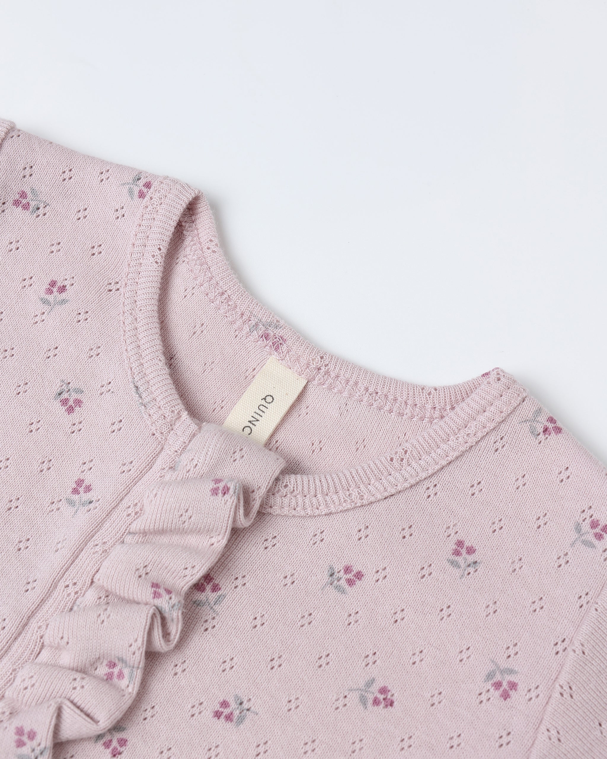 Ruffle Jumpsuit || Lilac Ditsy - Rylee + Cru | Kids Clothes | Trendy Baby Clothes | Modern Infant Outfits |