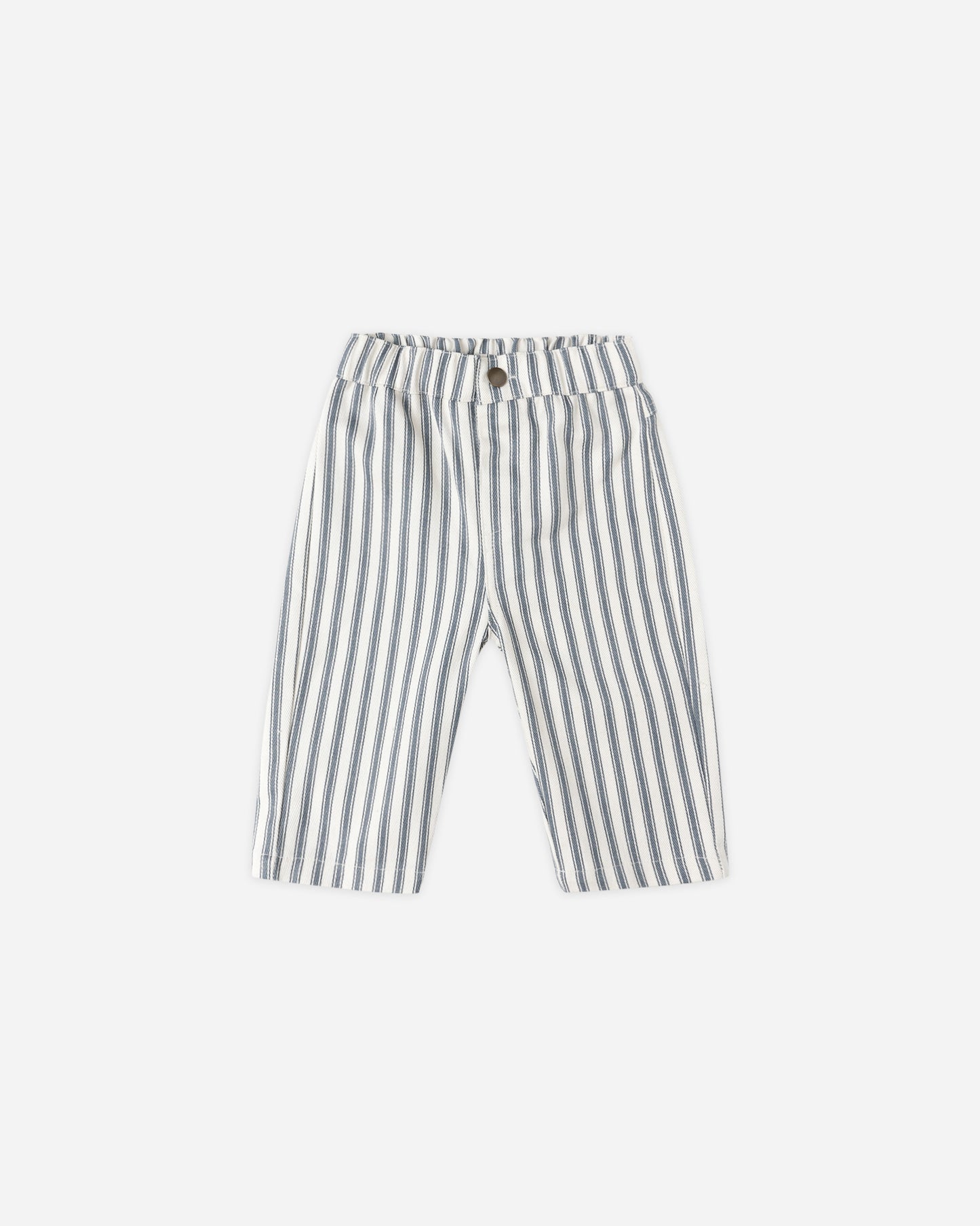 Grayson Pant || Ocean Pinstripe - Rylee + Cru | Kids Clothes | Trendy Baby Clothes | Modern Infant Outfits |