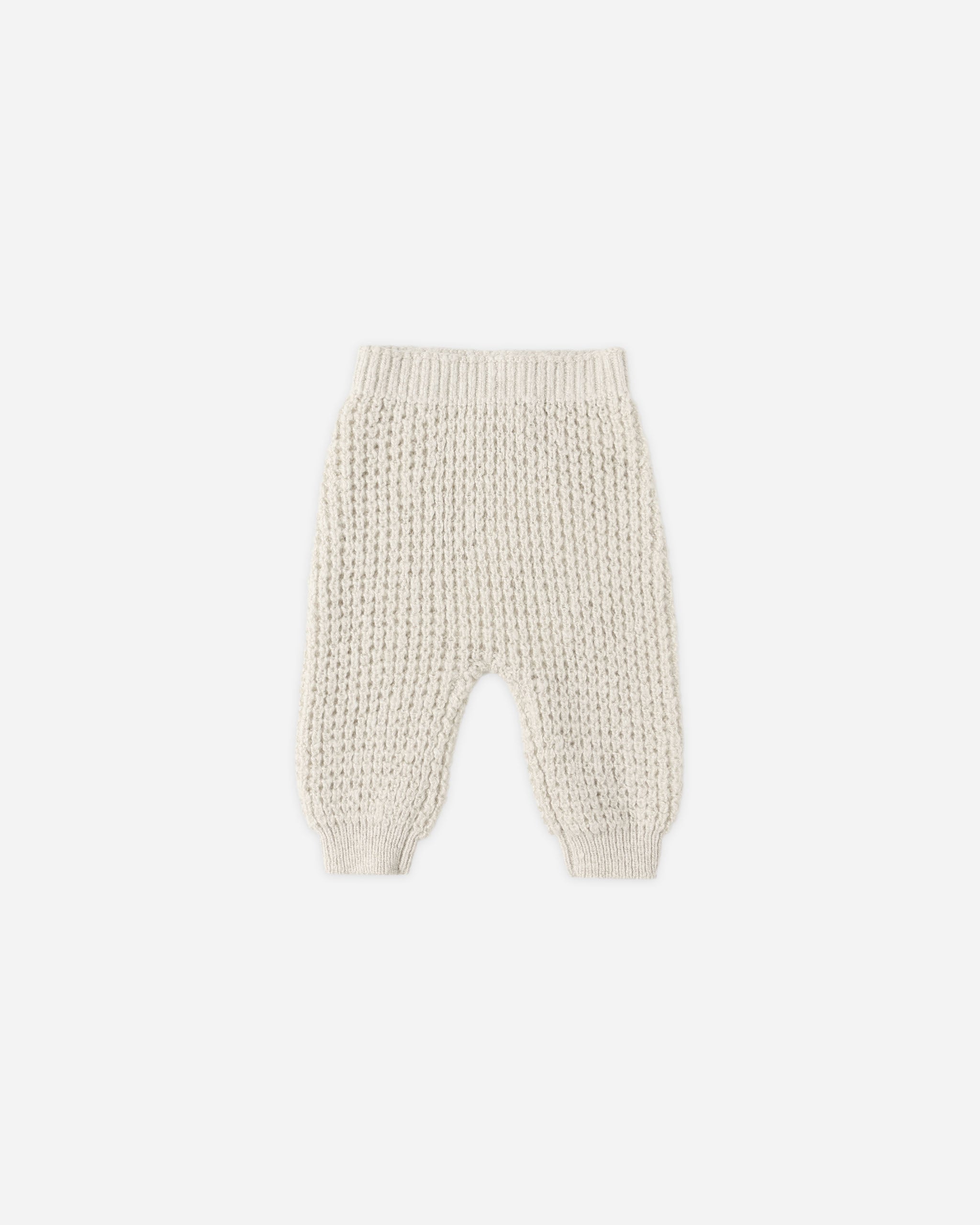 Chunky Knit Pant || Natural - Rylee + Cru | Kids Clothes | Trendy Baby Clothes | Modern Infant Outfits |
