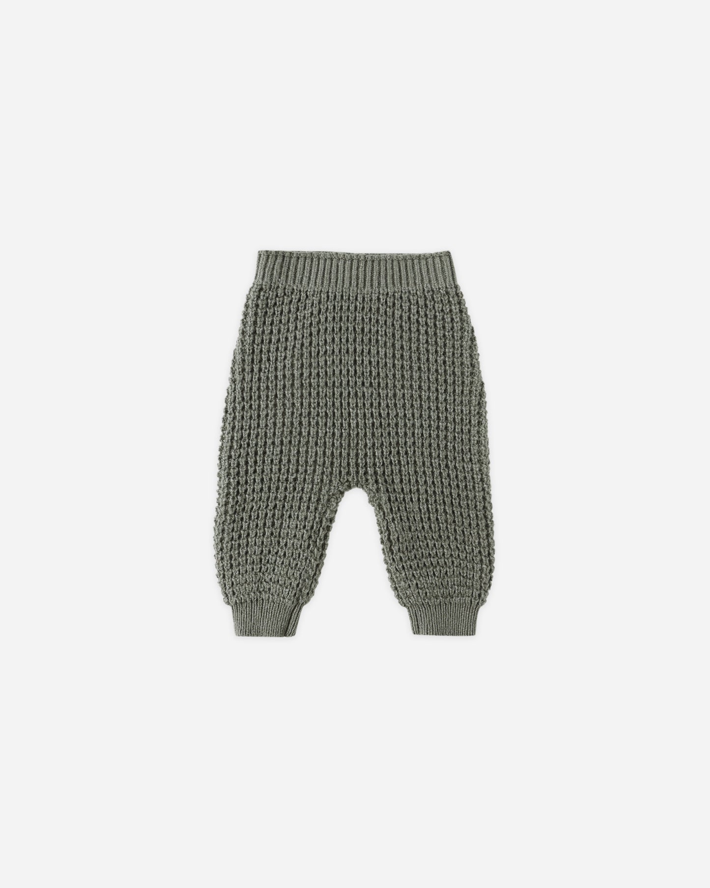 Chunky Knit Pant || Forest - Rylee + Cru | Kids Clothes | Trendy Baby Clothes | Modern Infant Outfits |