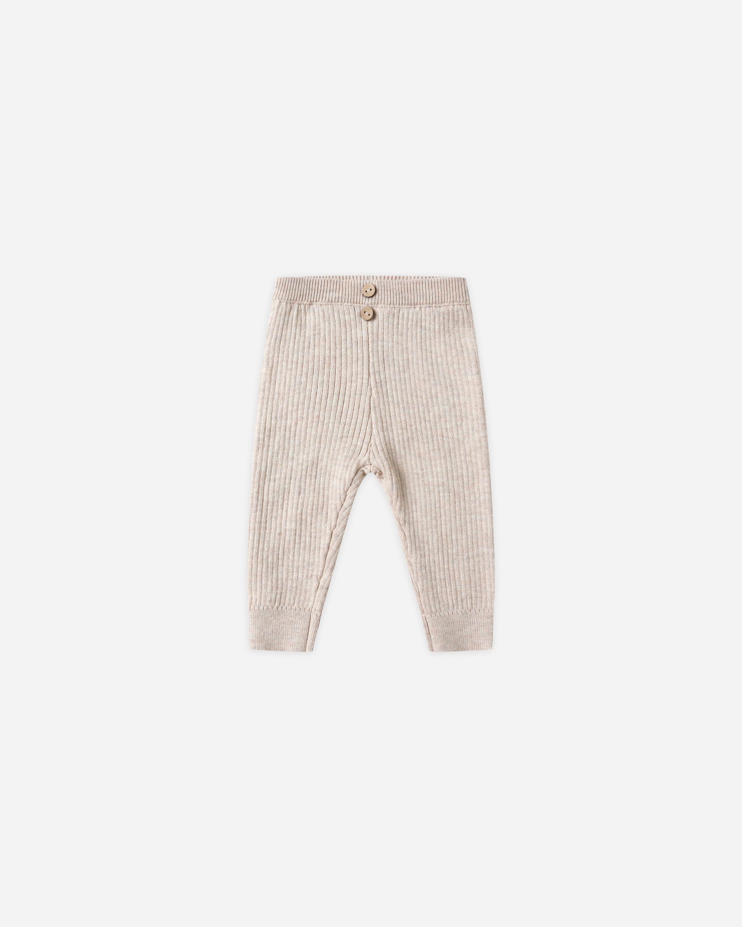 Rib Knit Legging || Heathered Oatmeal - Rylee + Cru | Kids Clothes | Trendy Baby Clothes | Modern Infant Outfits |