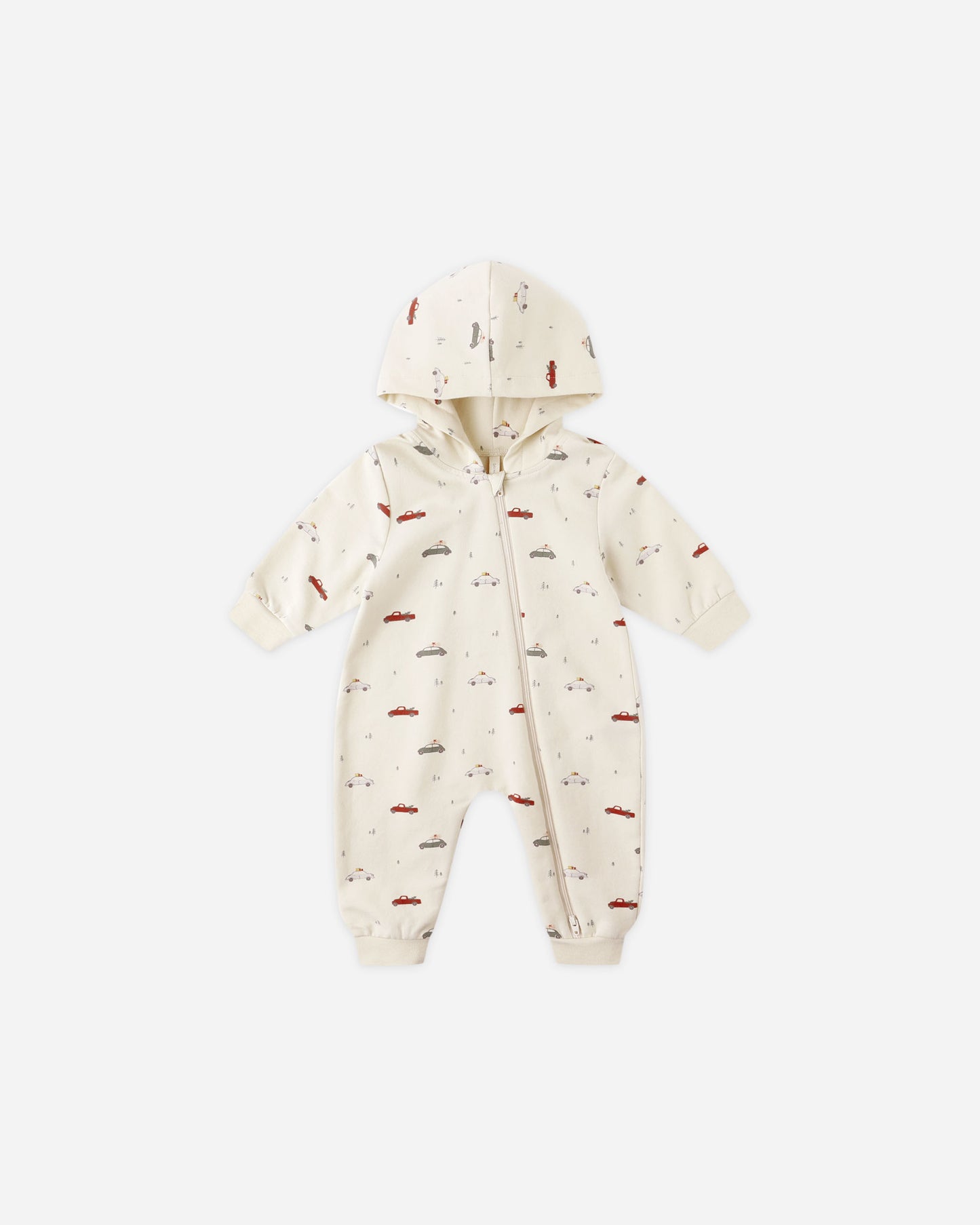 Hooded Jumpsuit || Cars - Rylee + Cru | Kids Clothes | Trendy Baby Clothes | Modern Infant Outfits |