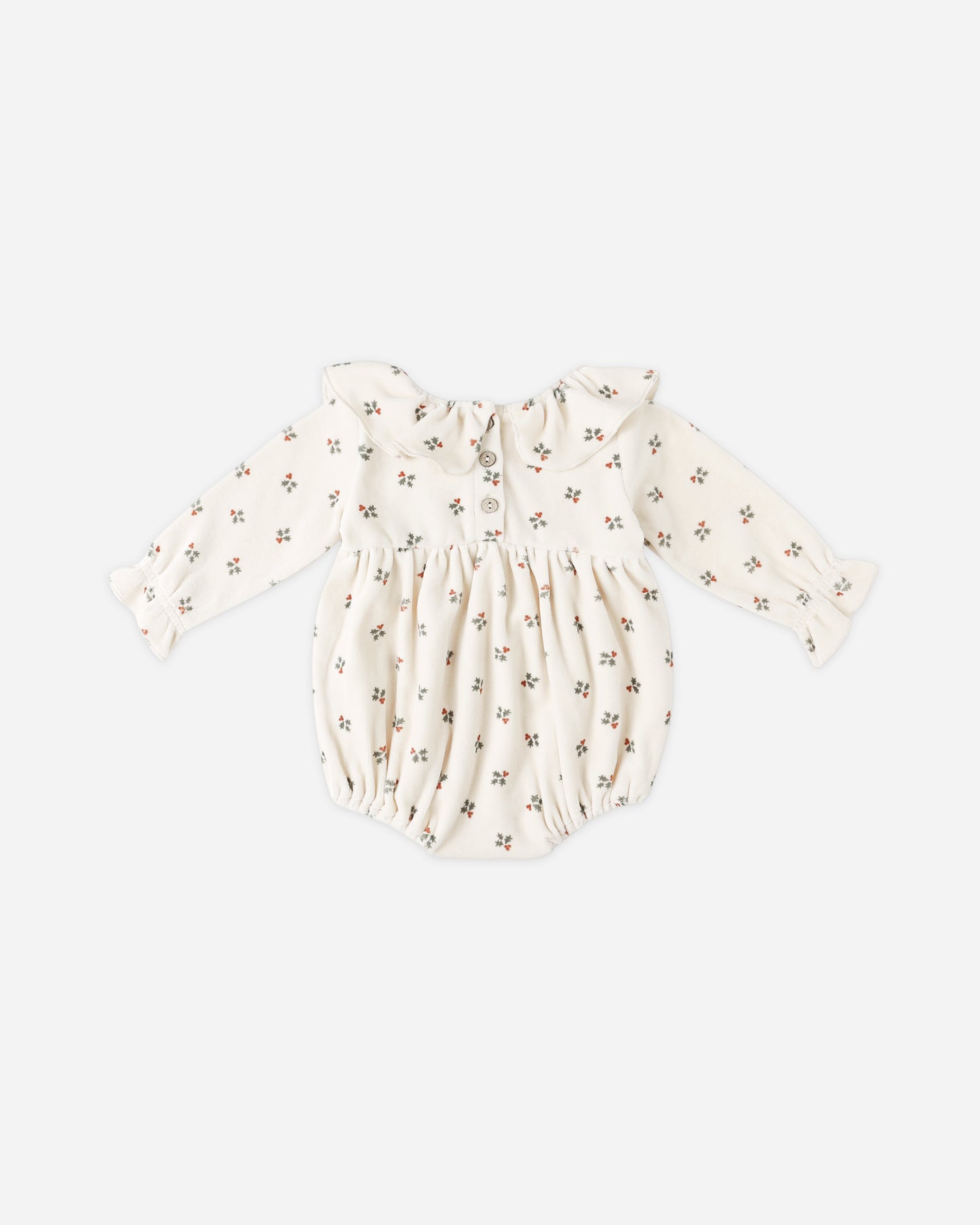 Wendy Romper || Holly Berry - Rylee + Cru | Kids Clothes | Trendy Baby Clothes | Modern Infant Outfits |