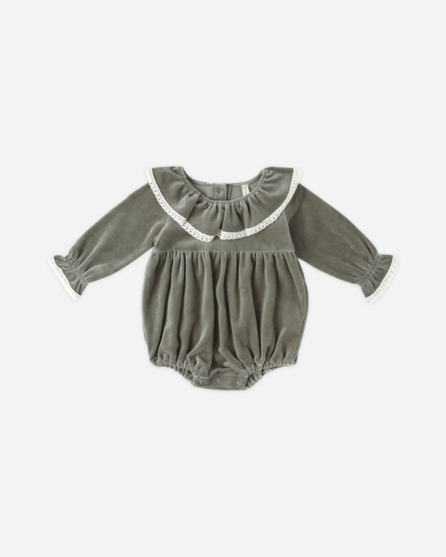 Wendy Romper || Forest - Rylee + Cru | Kids Clothes | Trendy Baby Clothes | Modern Infant Outfits |