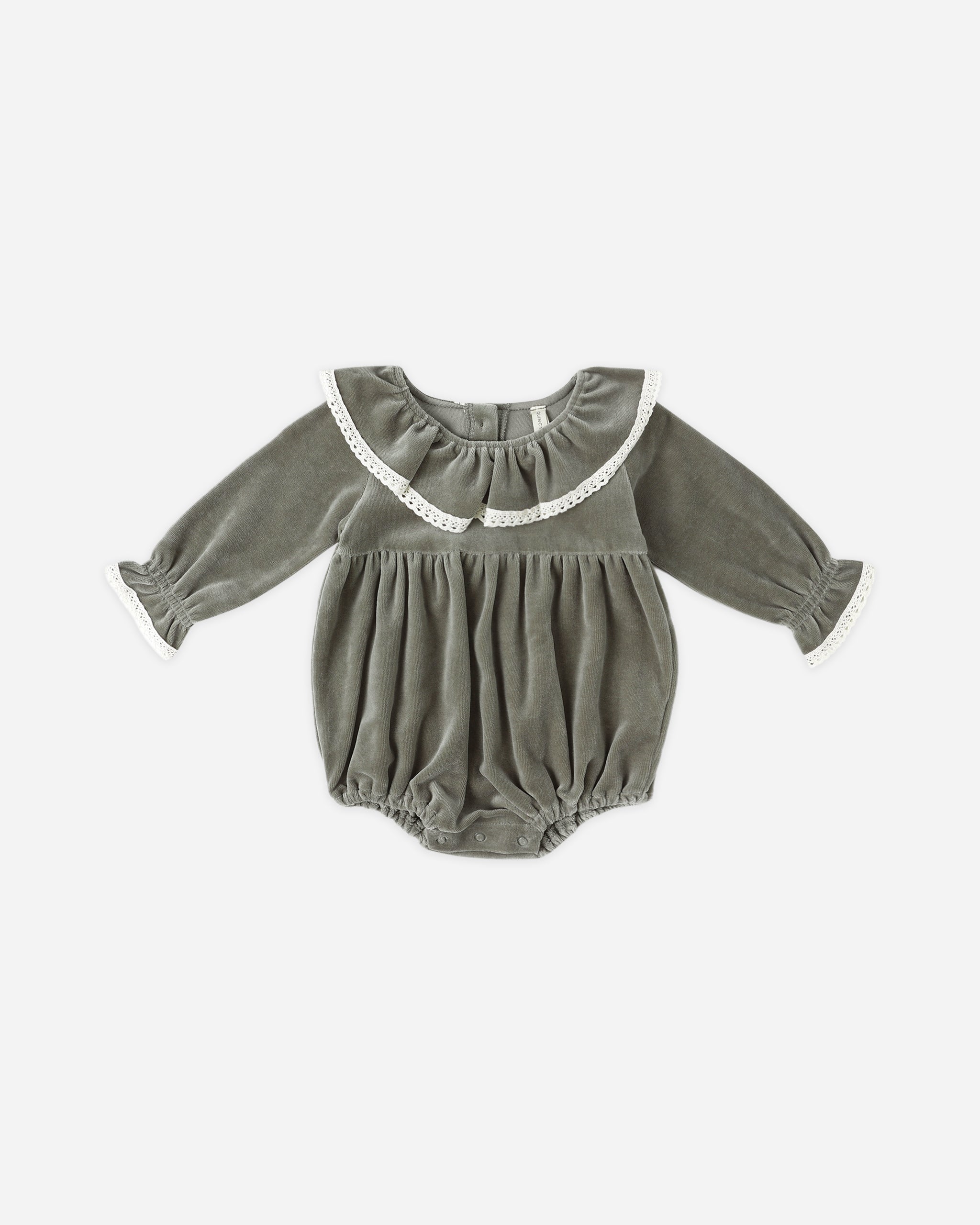 Wendy Romper || Forest - Rylee + Cru | Kids Clothes | Trendy Baby Clothes | Modern Infant Outfits |