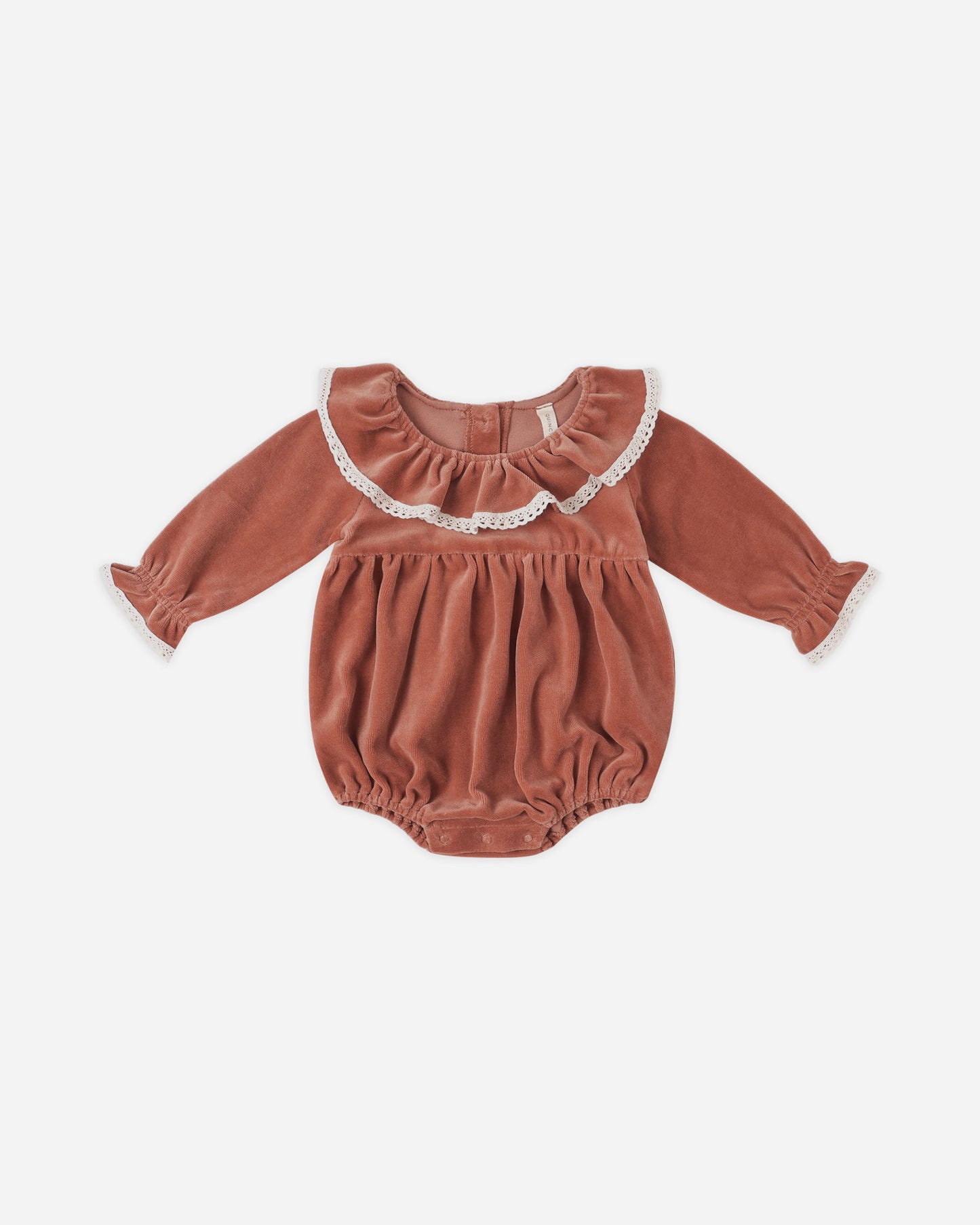 Wendy Romper || Cranberry - Rylee + Cru | Kids Clothes | Trendy Baby Clothes | Modern Infant Outfits |